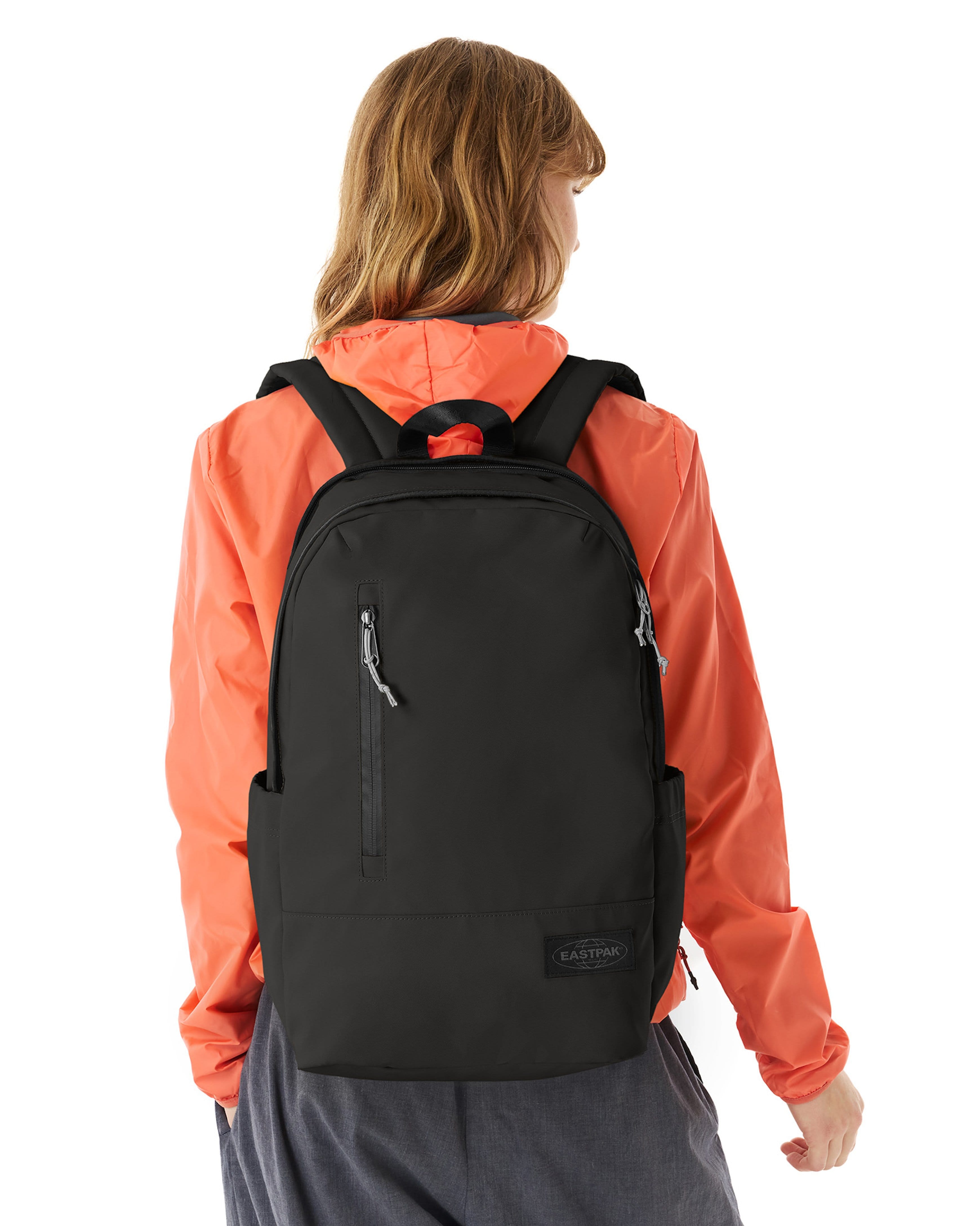 Eastpak Tarp Pack Backpack 25L in Tarp Black — lifestyle # color_Tarp Black