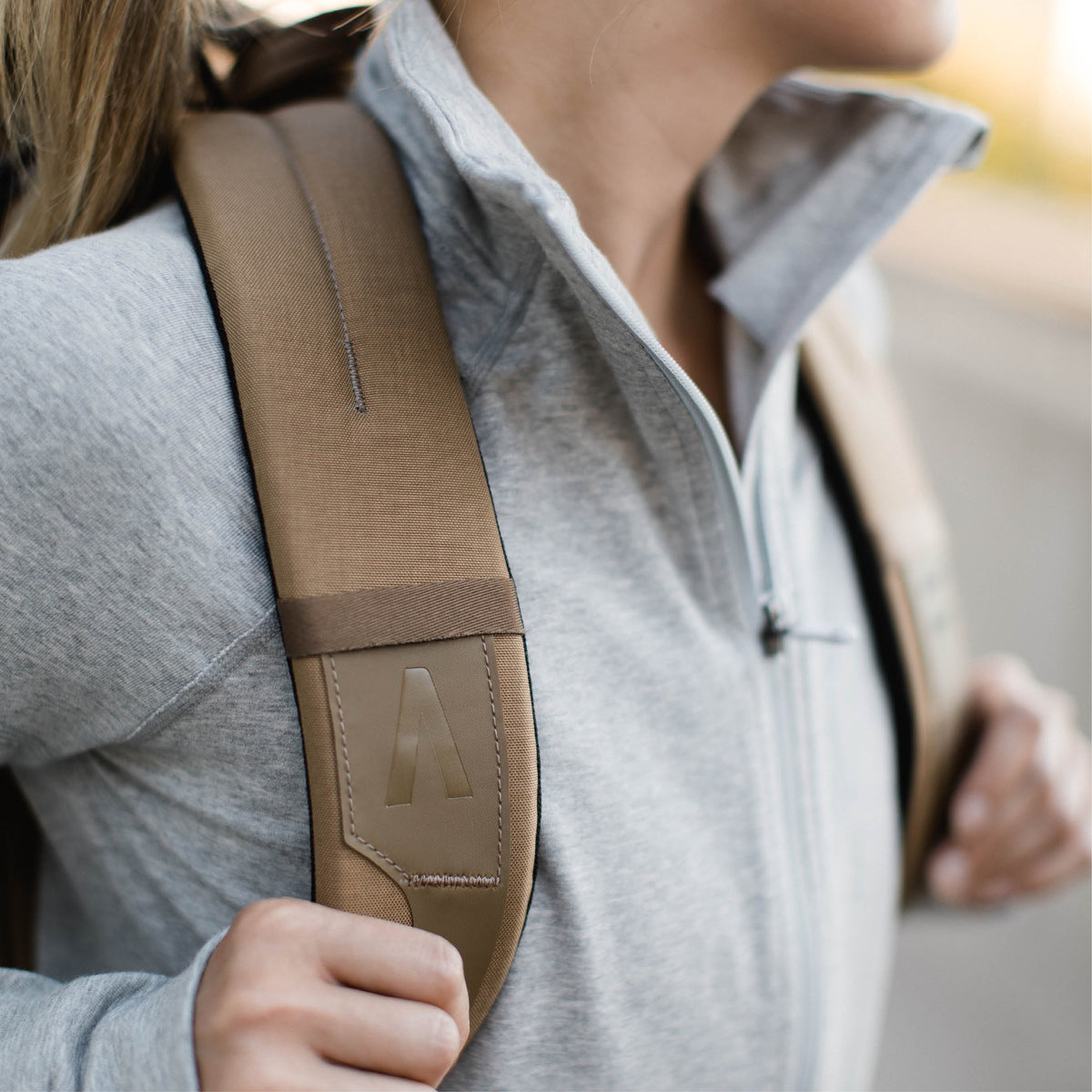 Boundary Supply Errant Pack in Hymassa Tan — detail view