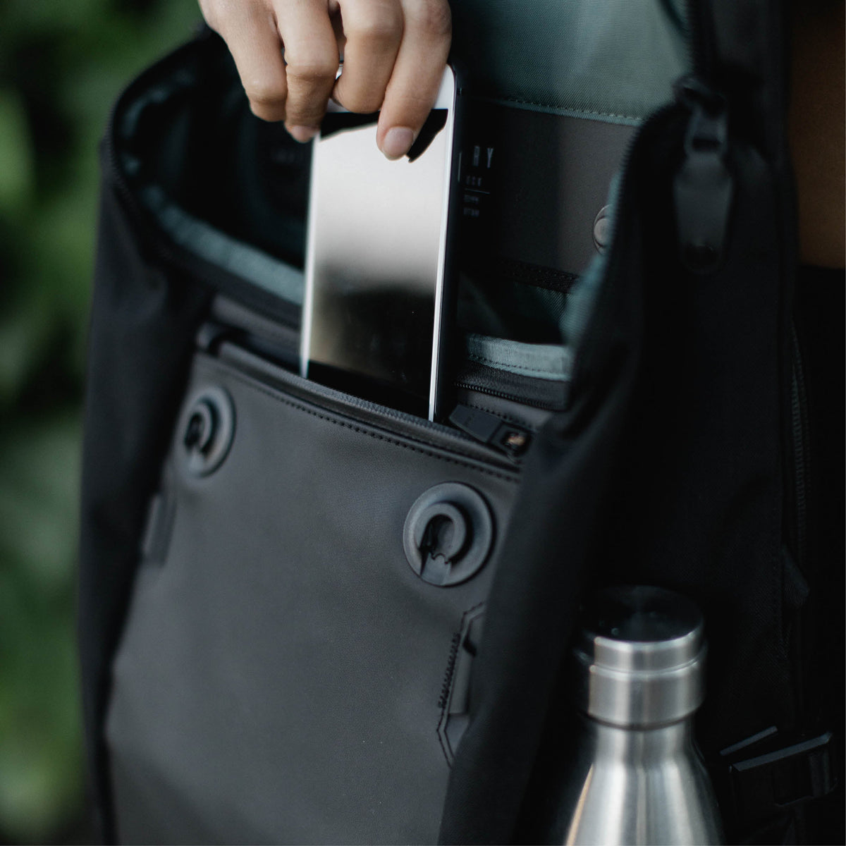 Boundary Supply Errant Pack in Black — detail view