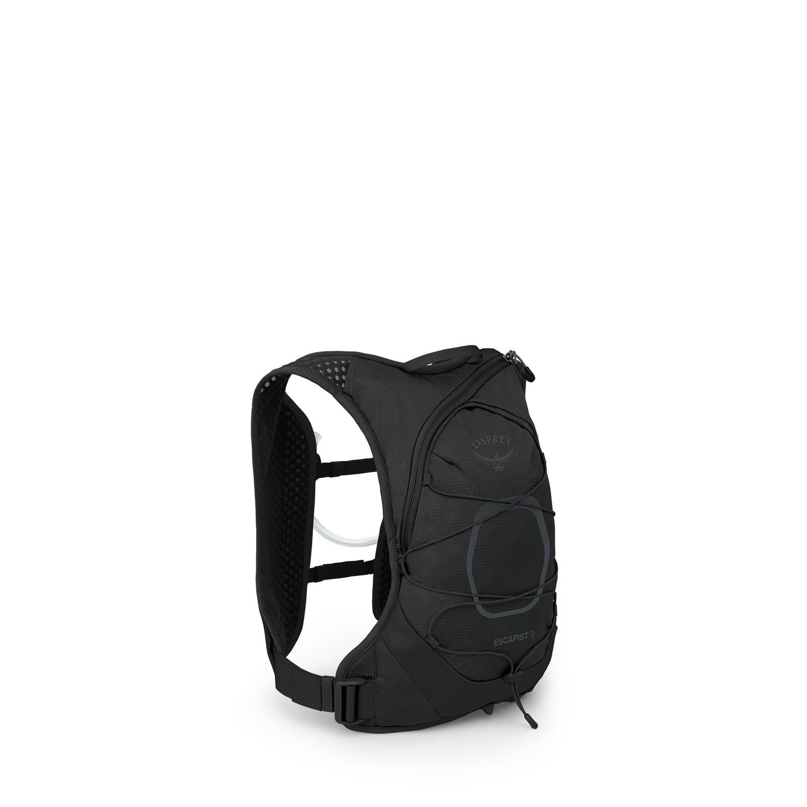 Osprey Escapist Velocity 3 Bike Hydration Vest 3L in Black — back view