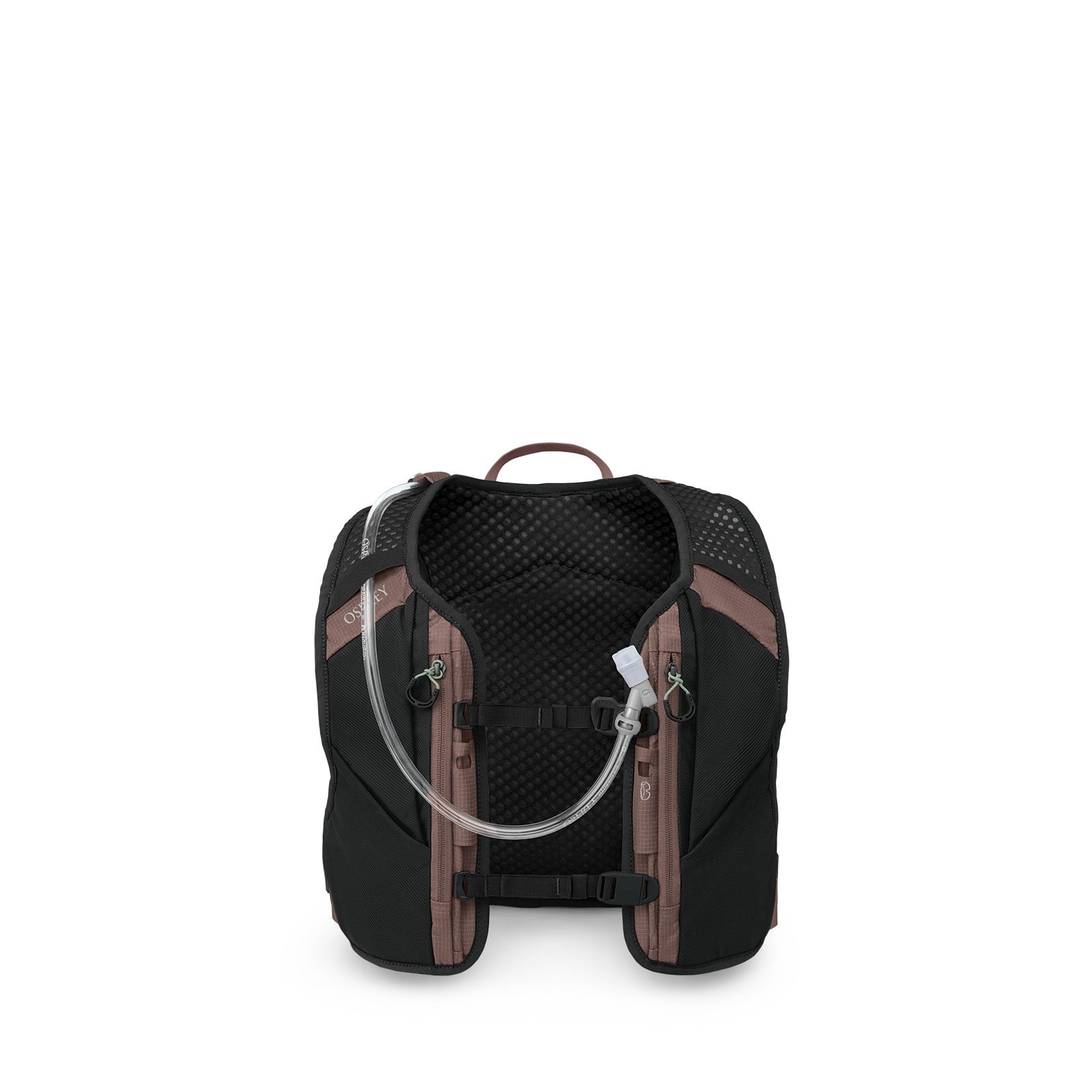 Osprey Escapist Velocity 6 Bike Hydration Vest 6L in Magma Brown — front view