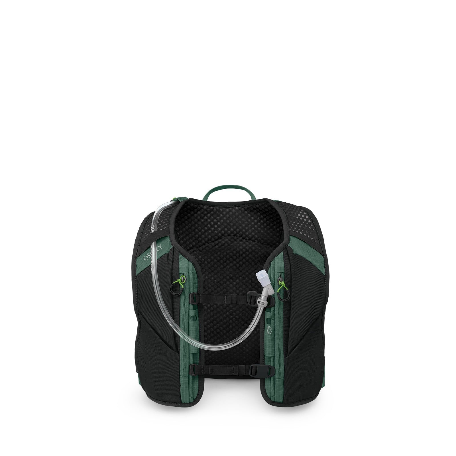 Osprey Escapist Velocity 6 Bike Hydration Vest 6L in Tundra Green — front view