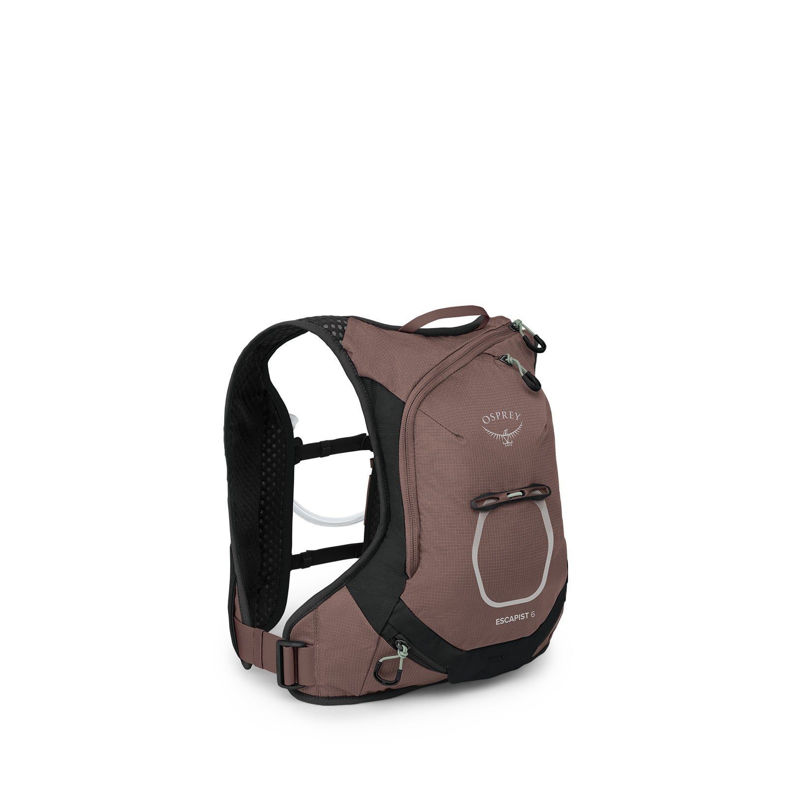 Osprey Escapist Velocity 6 Bike Hydration Vest 6L in Magma Brown — back view