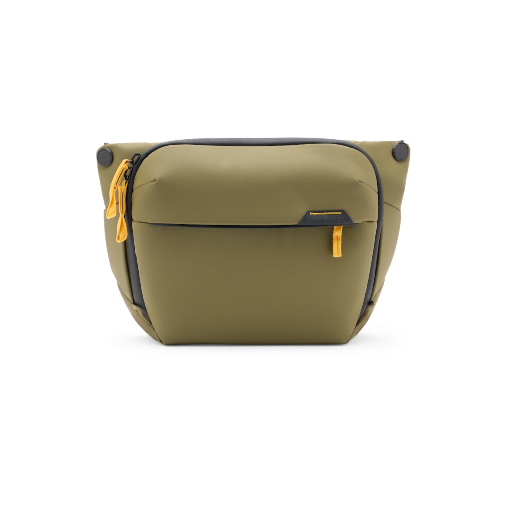 Peak Design Everyday Sling 6L in Kelp — front view # color_Kelp