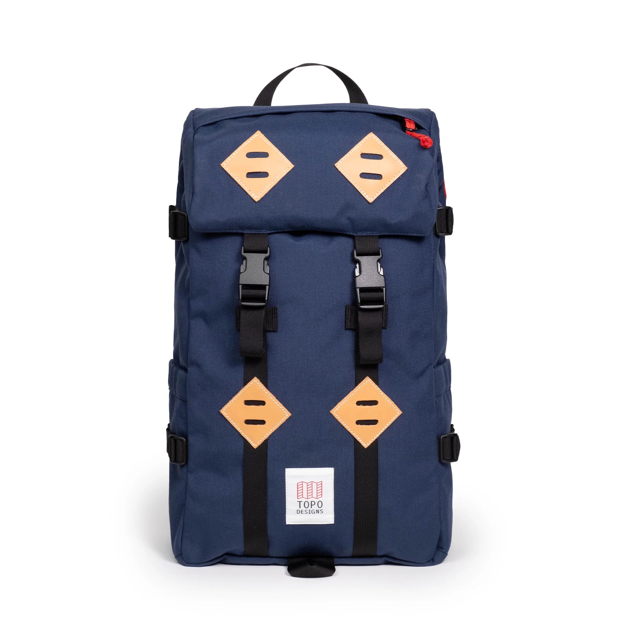 Topo Designs Klettersack in Midnight — front view # color_Midnight