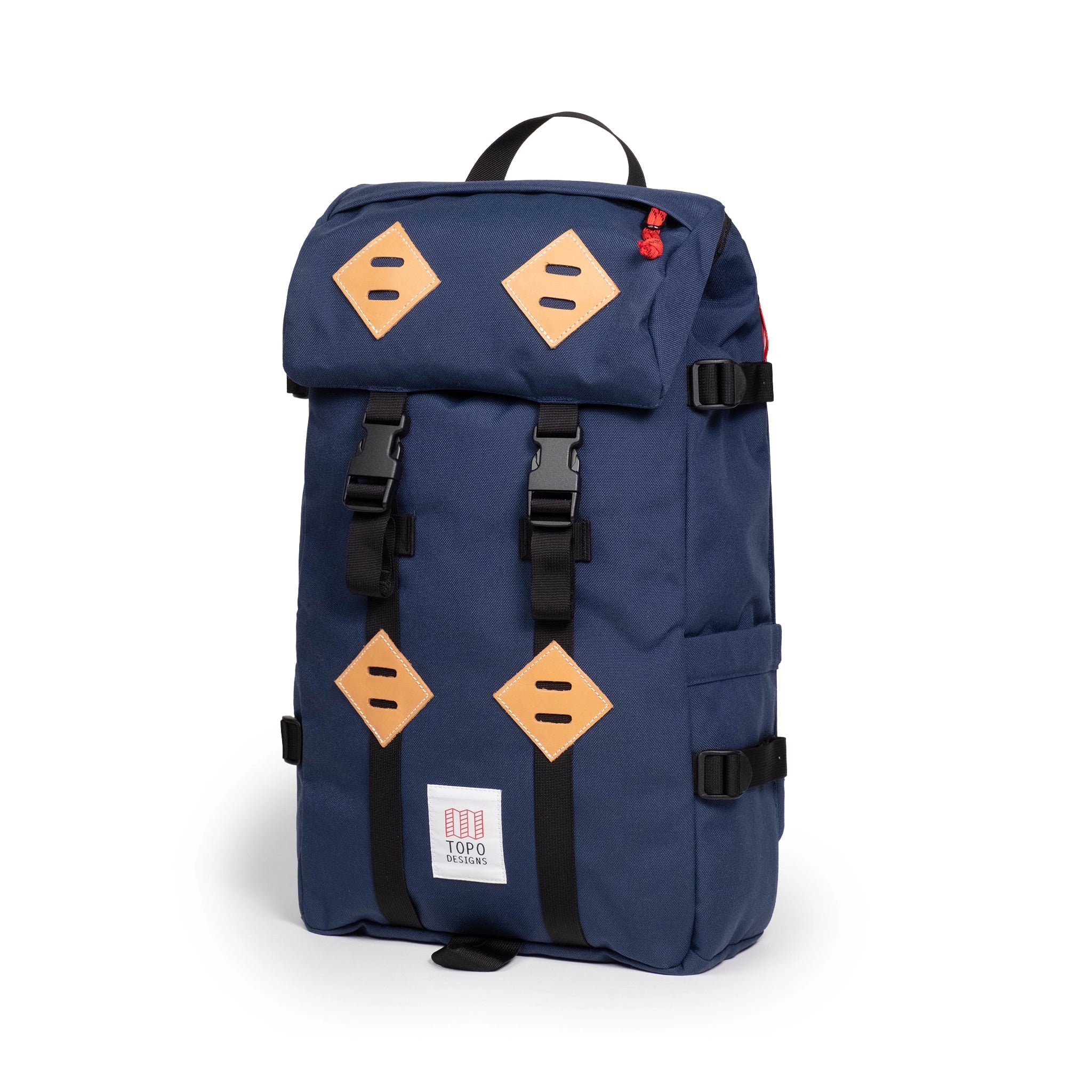 Topo Designs Klettersack in Midnight — angle view 2 # color_Midnight