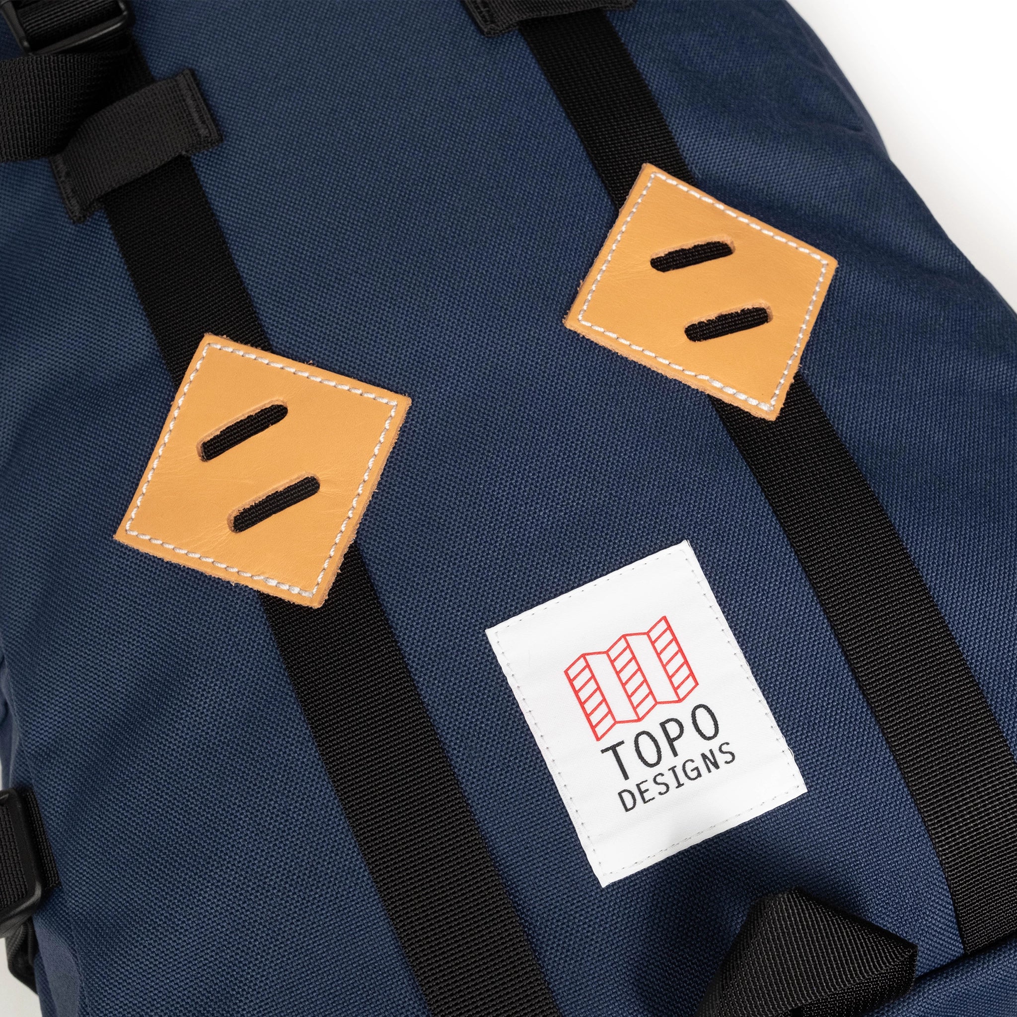 Topo Designs Klettersack in Midnight — detail view # color_Midnight