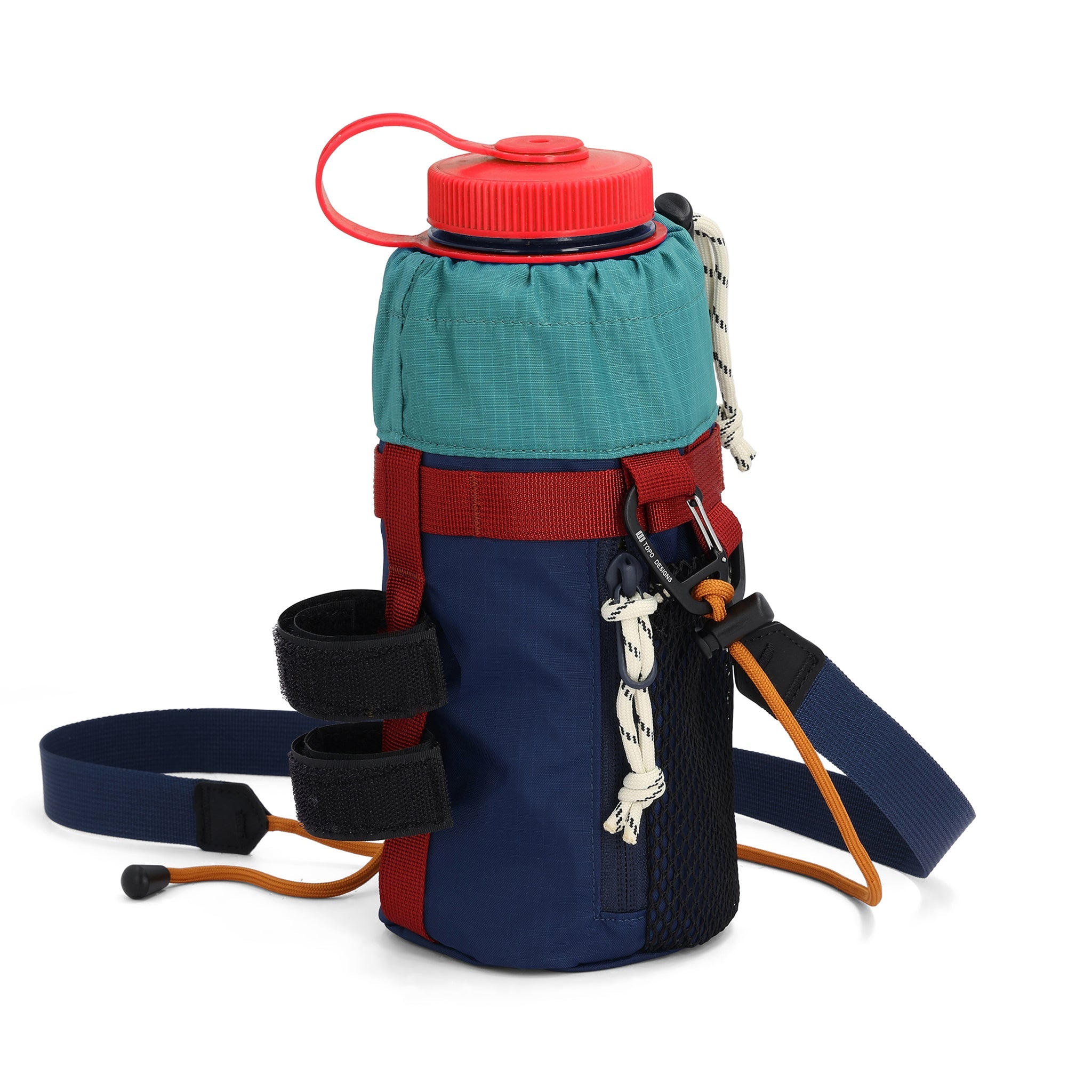 Topo Designs Mountain Hydro Sling in Midnight — angle view 2 # color_Midnight