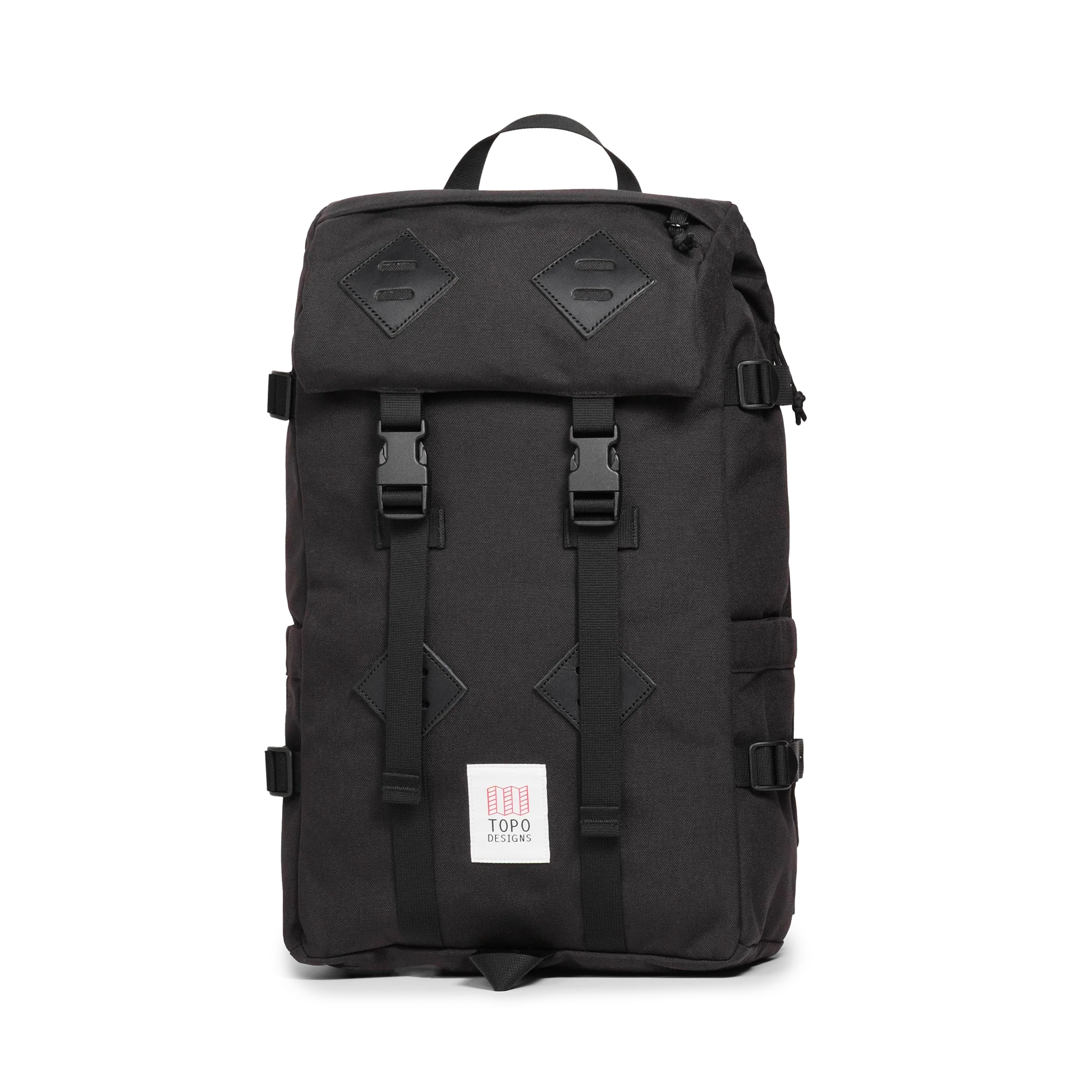 Topo Designs Klettersack in Black — angle view 2 # color_Black