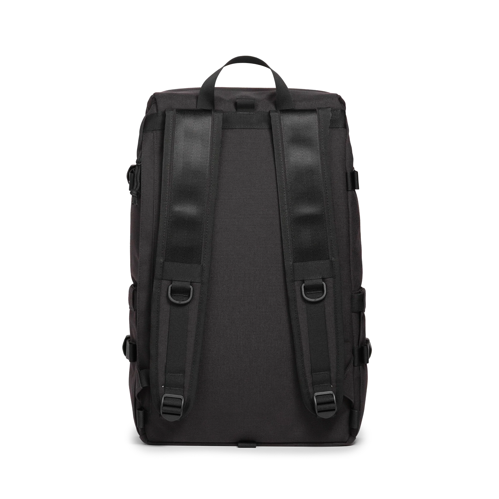 Topo Designs Klettersack in Black — back view # color_Black