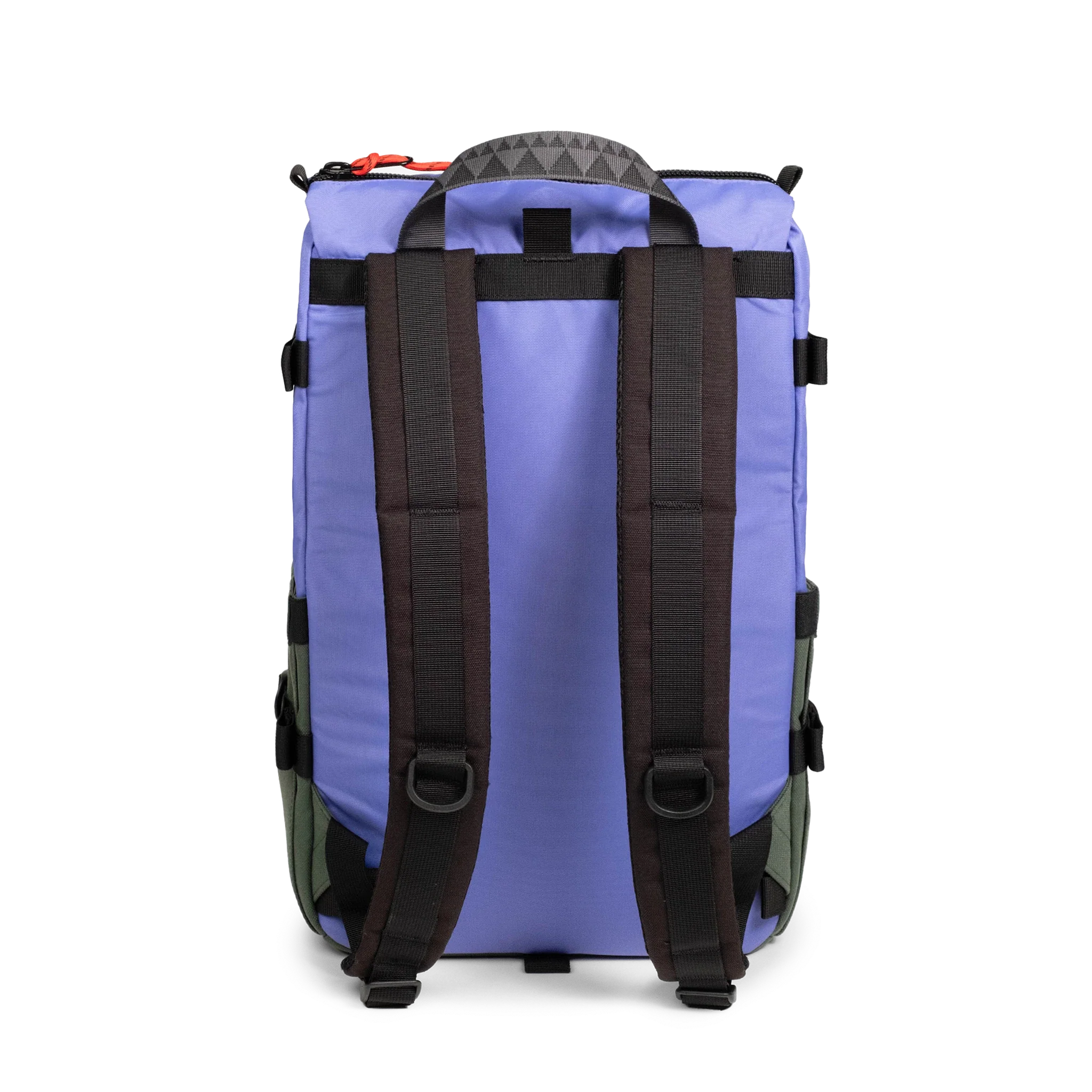 Topo Designs Rover Pack Classic in Very Peri Forest — back view # color_Very Peri Forest