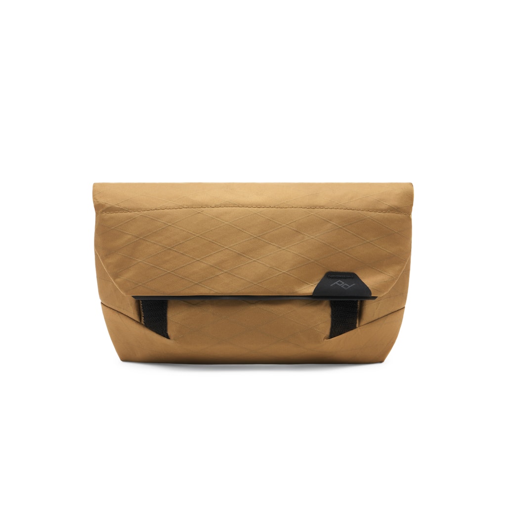 Peak Design Field Pouch in Coyote — front view # color_Coyote