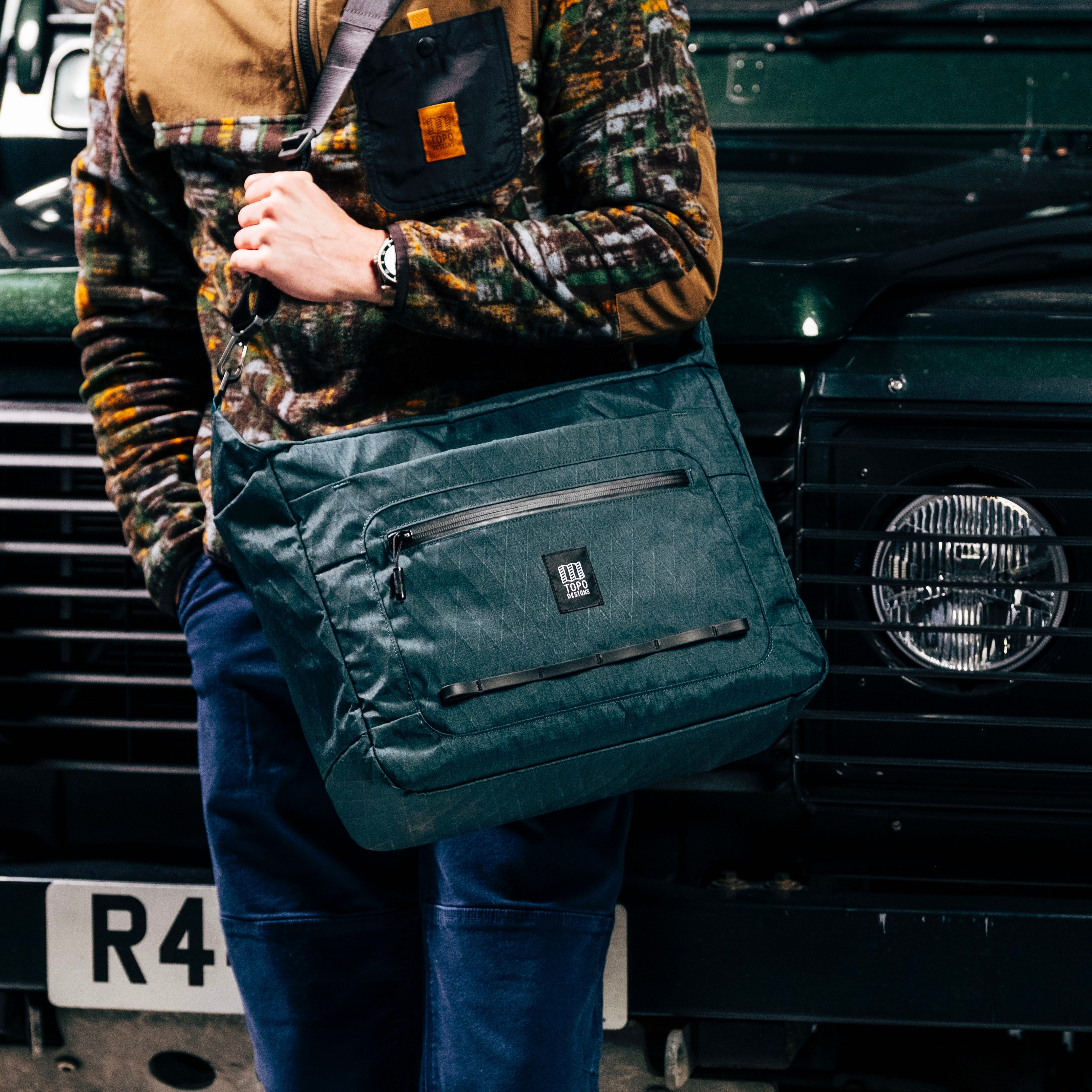 Topo Designs Global Pro Travel Tote — lifestyle