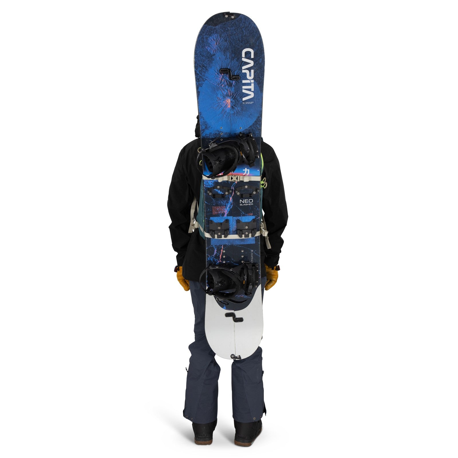 Osprey Glade 20 Ski & Snowboard Hydration Backpack 20L in Cascade Blue — detail view 6