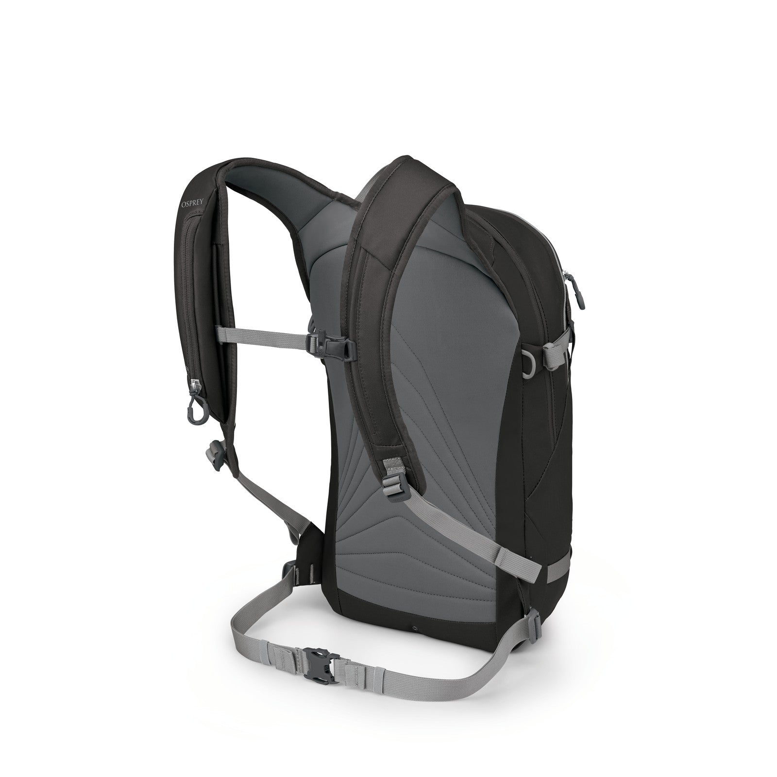 Osprey Glade 20 Ski & Snowboard Hydration Backpack 20L in Black — angle view 3