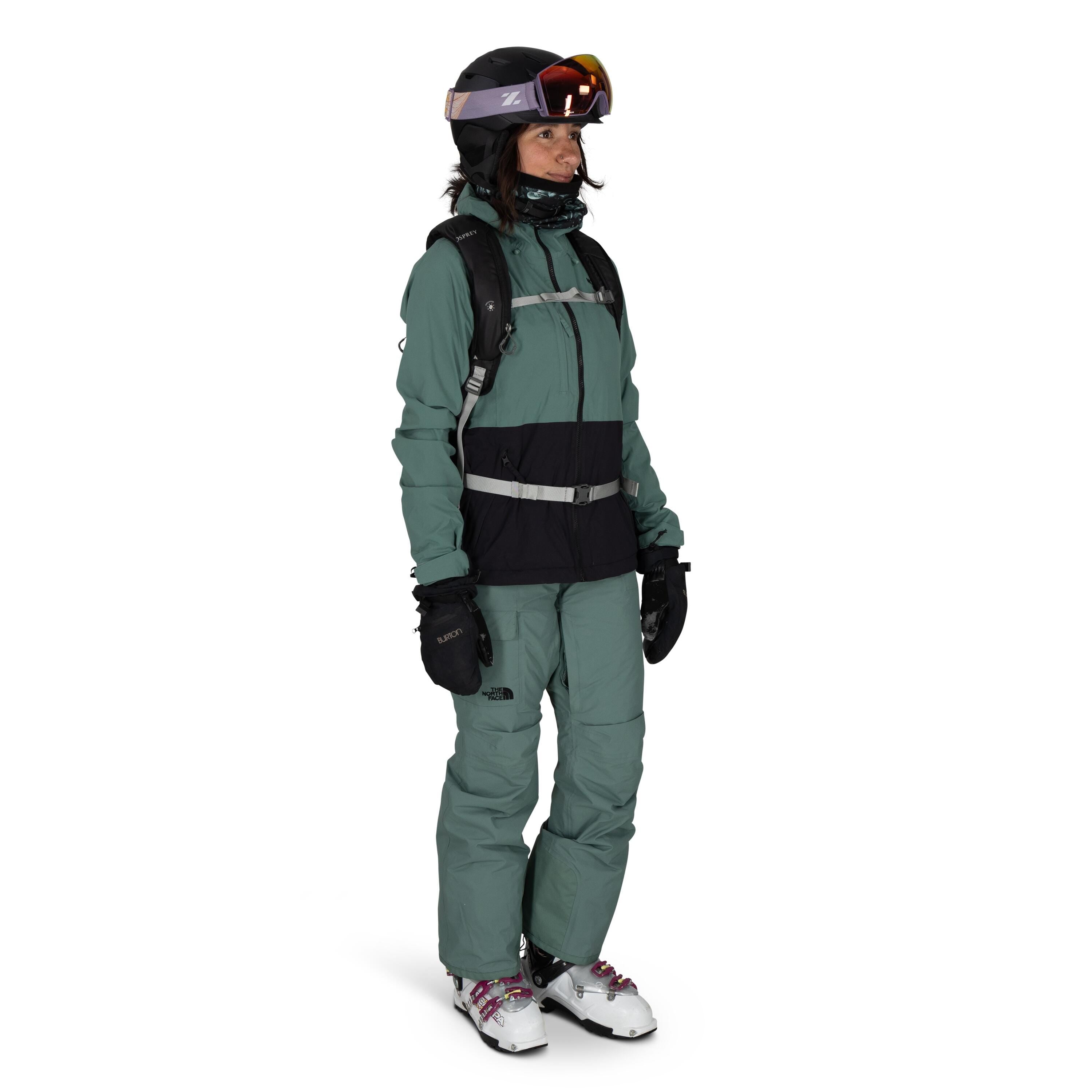 Osprey Glade 5 Ski & Snowboard Hydration Backpack 5L in Black — lifestyle