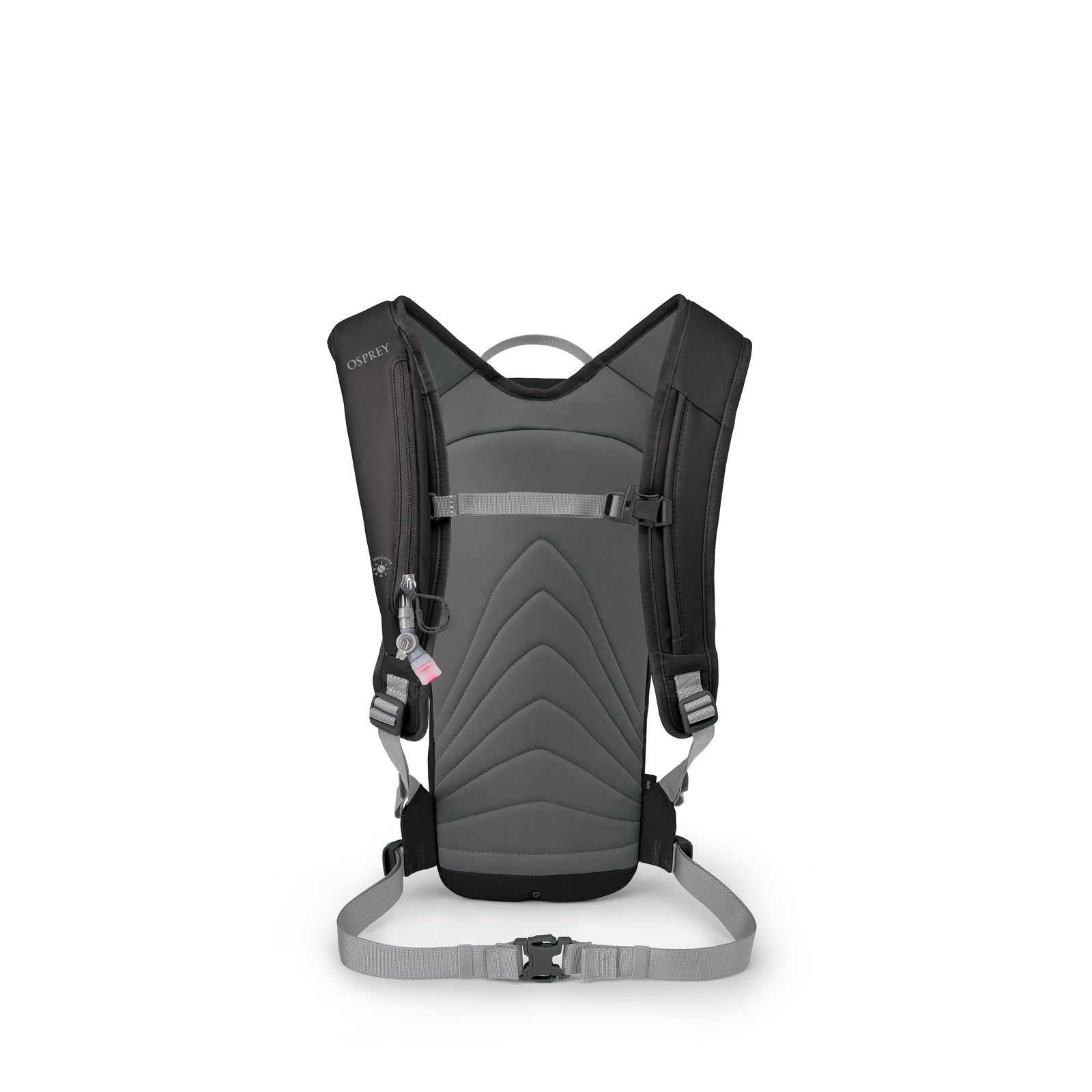 Osprey Glade 5 Ski & Snowboard Hydration Backpack 5L in Black — back view