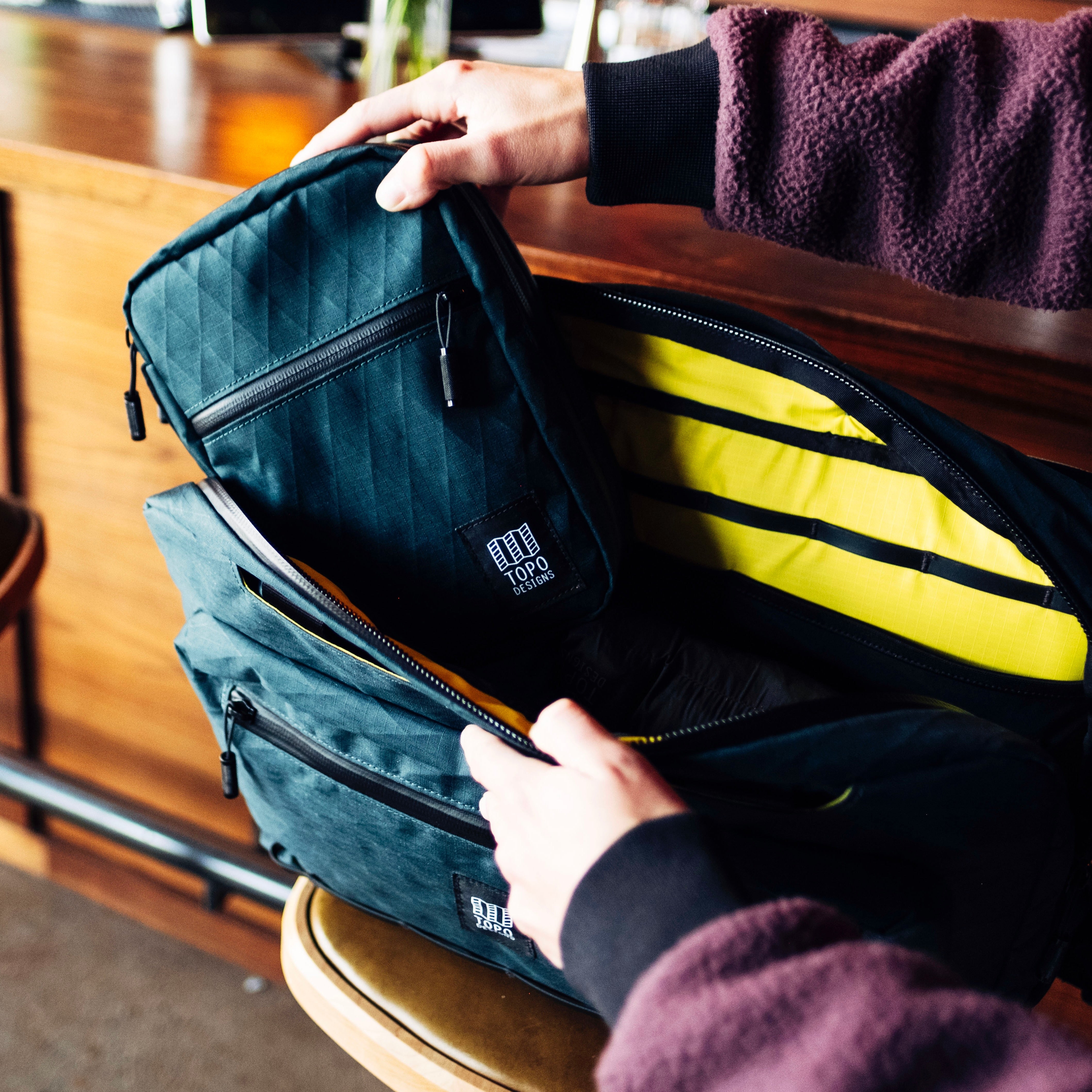 Topo Designs Global Pro Tech Case — lifestyle 2