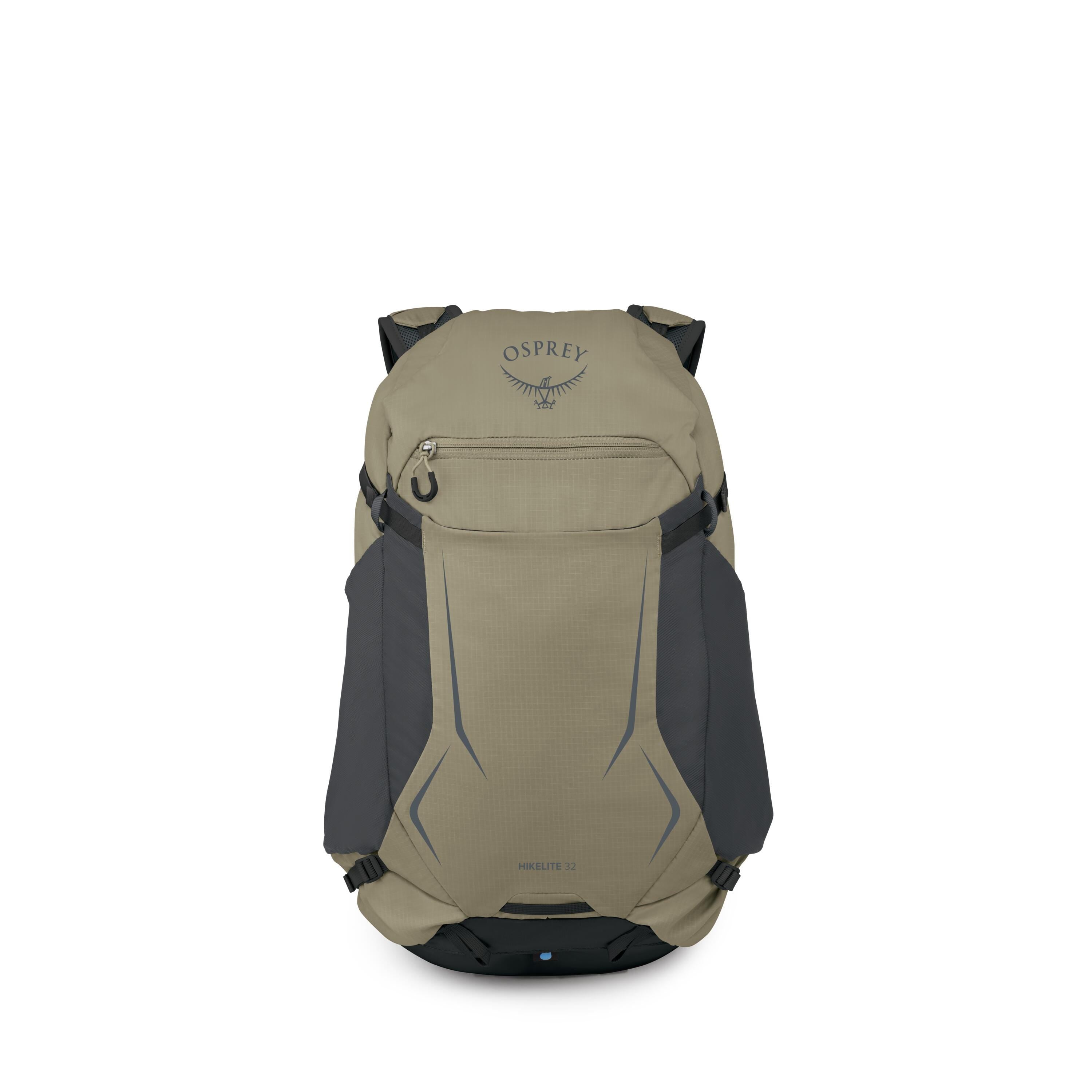 Osprey Hikelite 32 Hiking Backpack 32L in Olive Tan — front view
