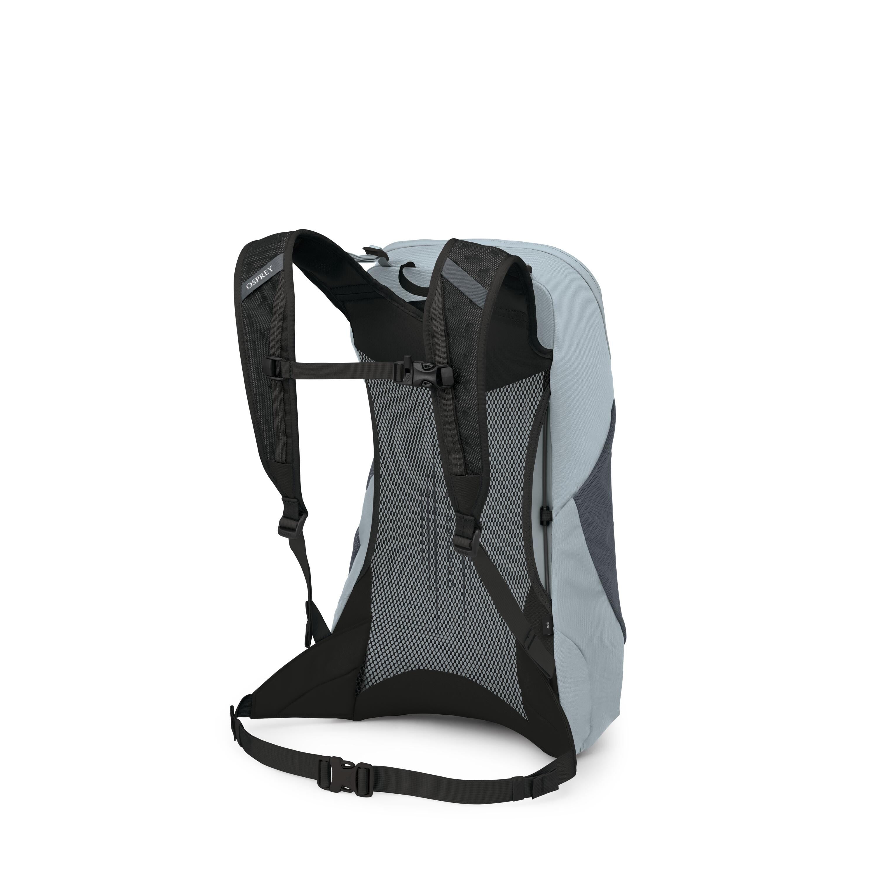 Osprey Hikelite LT 16 Hiking Backpack 16L in Silver Lining — angle view 3