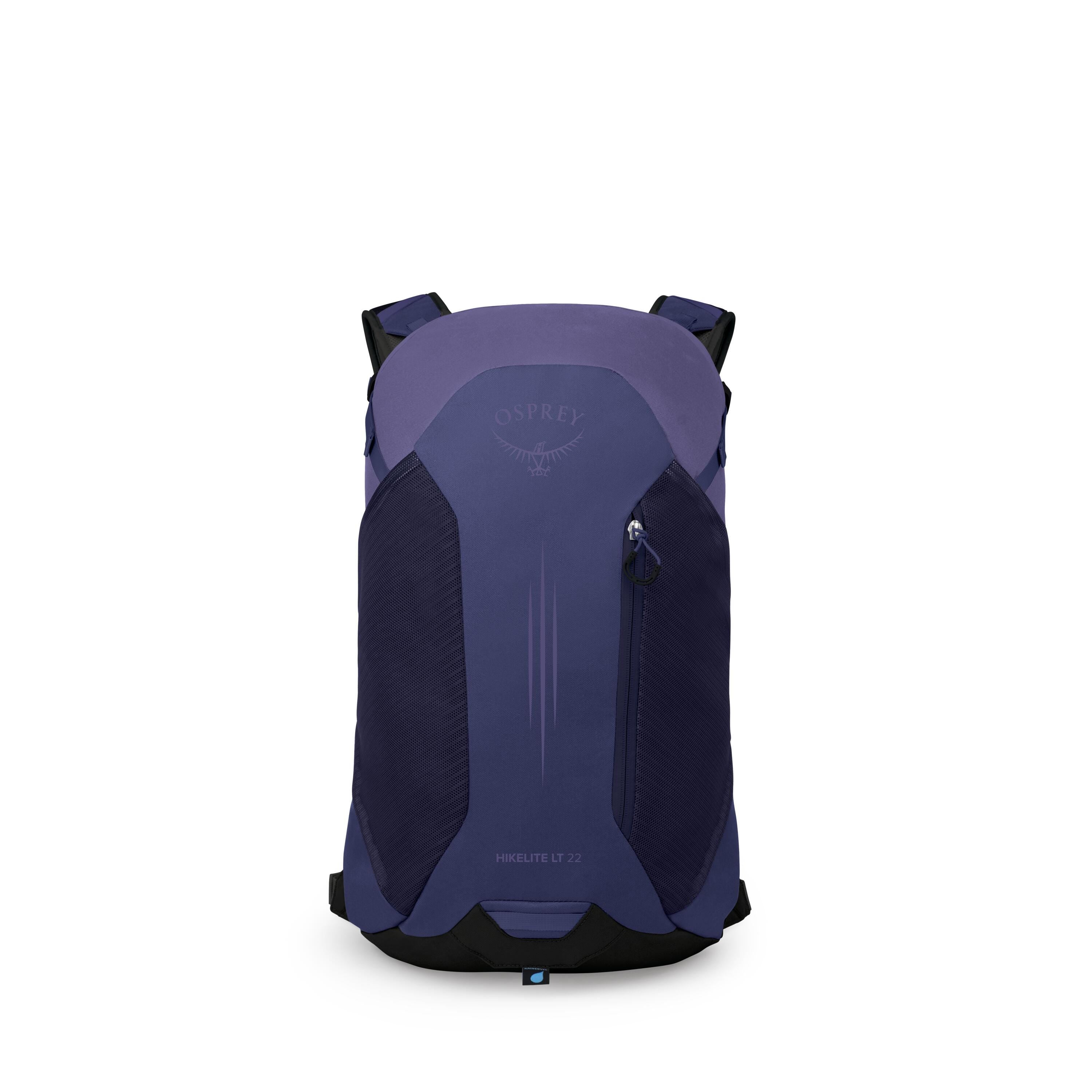 Osprey Hikelite LT 22 Hiking Backpack 22L in Botswana Purple — front view
