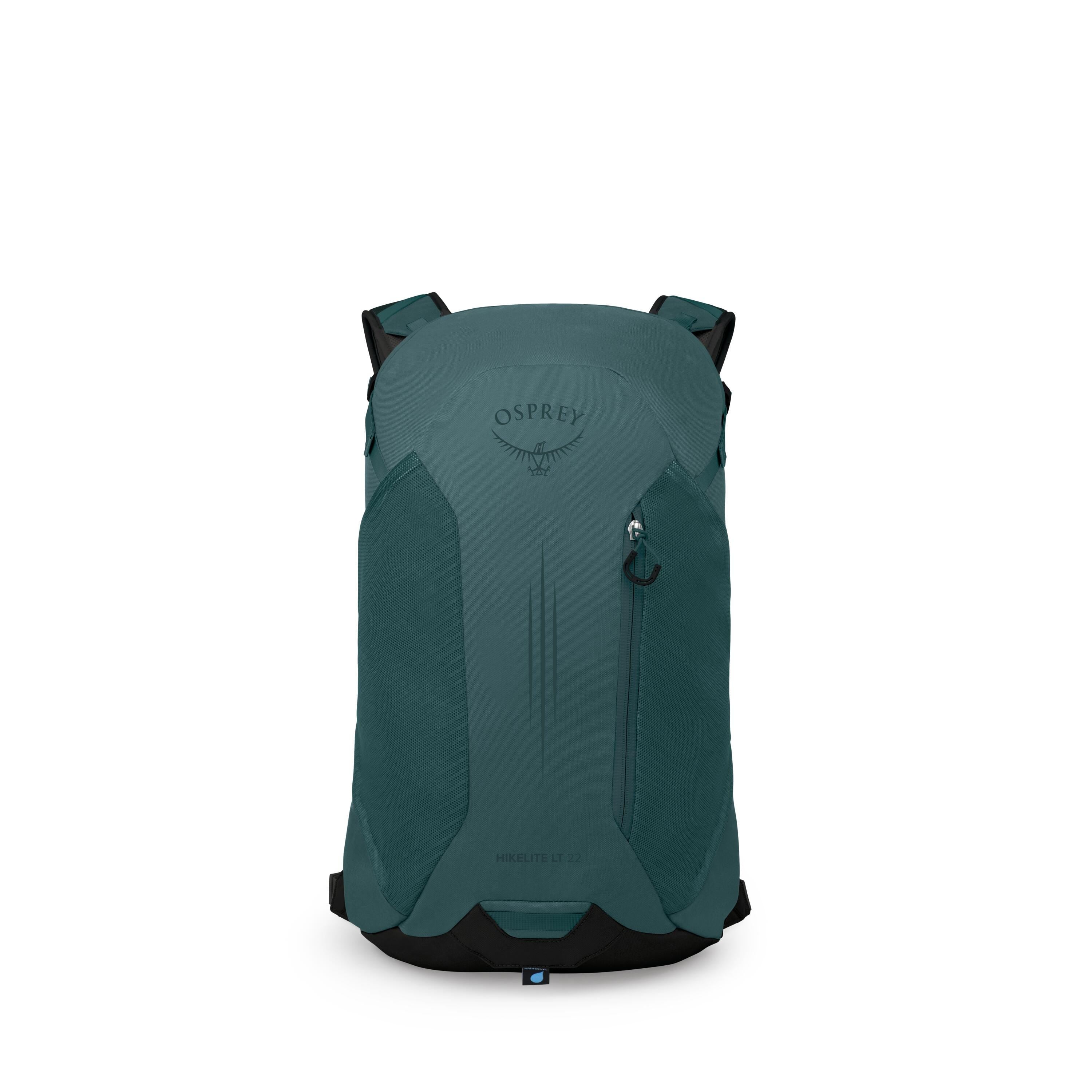 Osprey Hikelite LT 22 Hiking Backpack 22L in Cascade Blue — front view