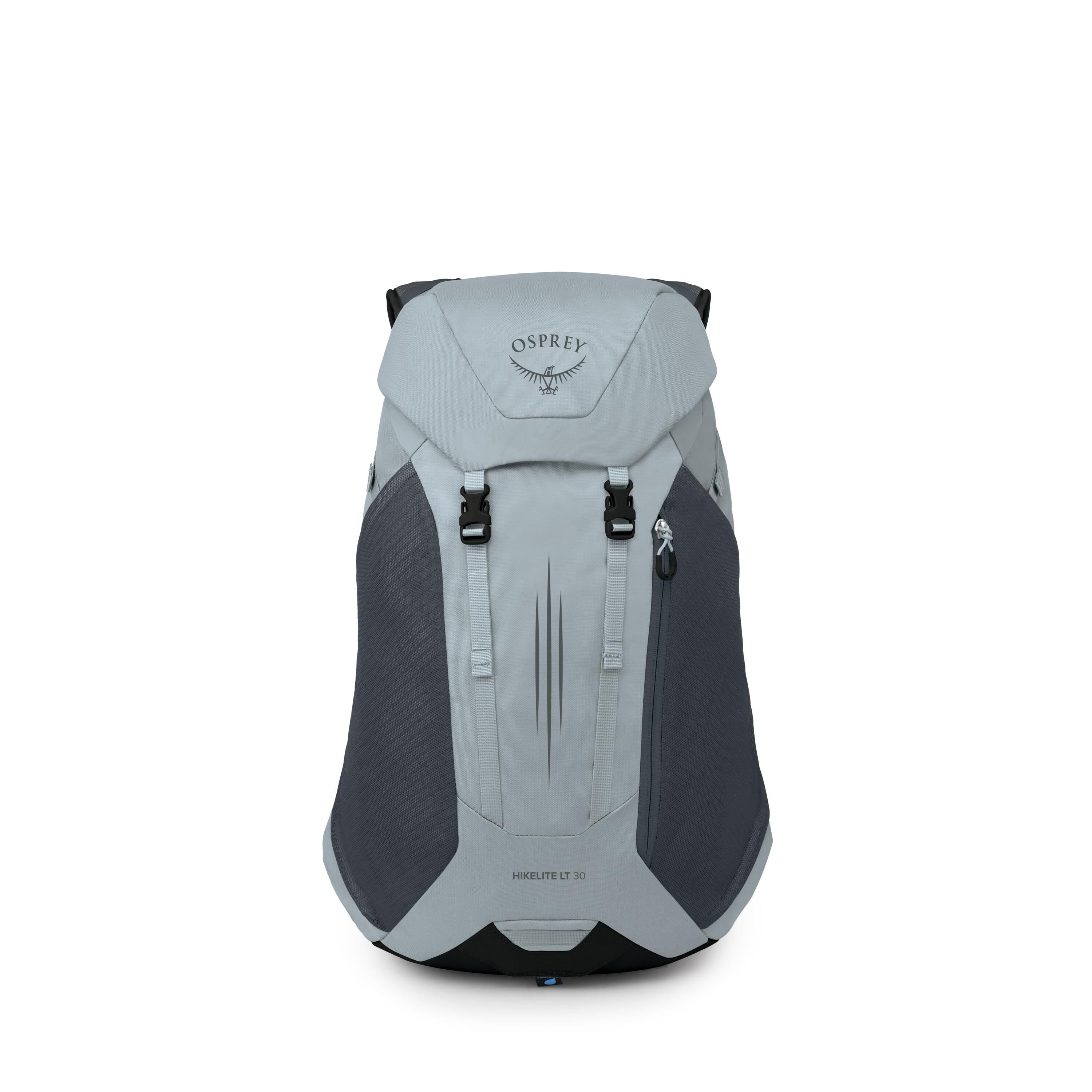 Osprey Hikelite LT 30 Hiking Backpack 30L in Silver Lining — front view