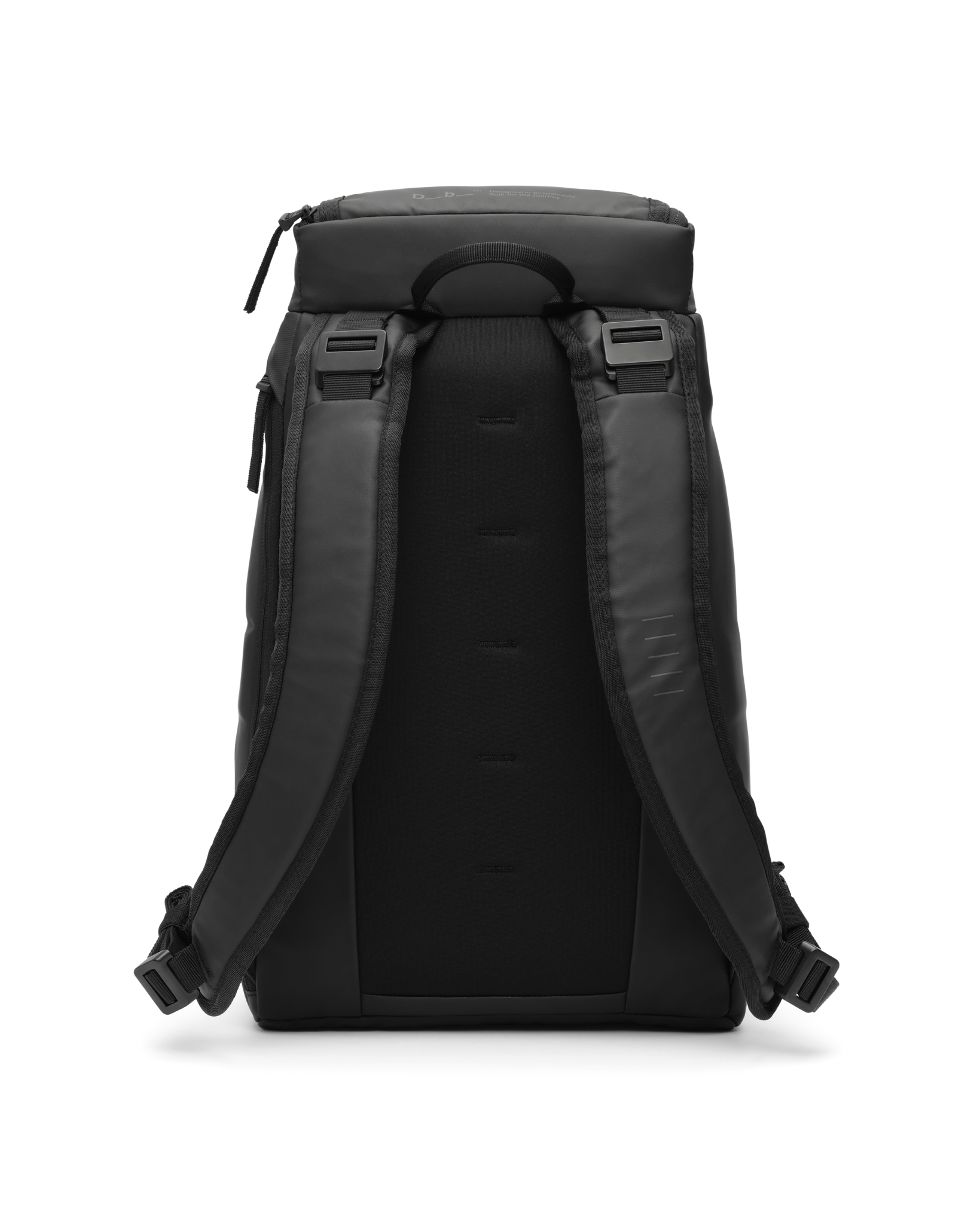 Db Journey Hugger Backpack 20L in Black Out — back view # color_Black Out