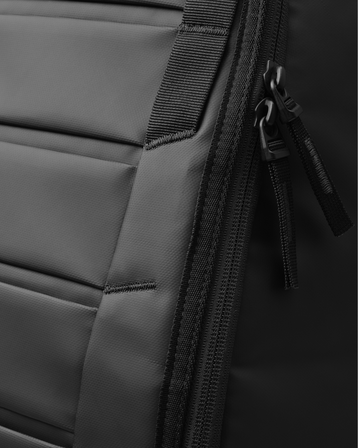 Db Journey Hugger Backpack 30L in Black Out — detail view # color_Black Out