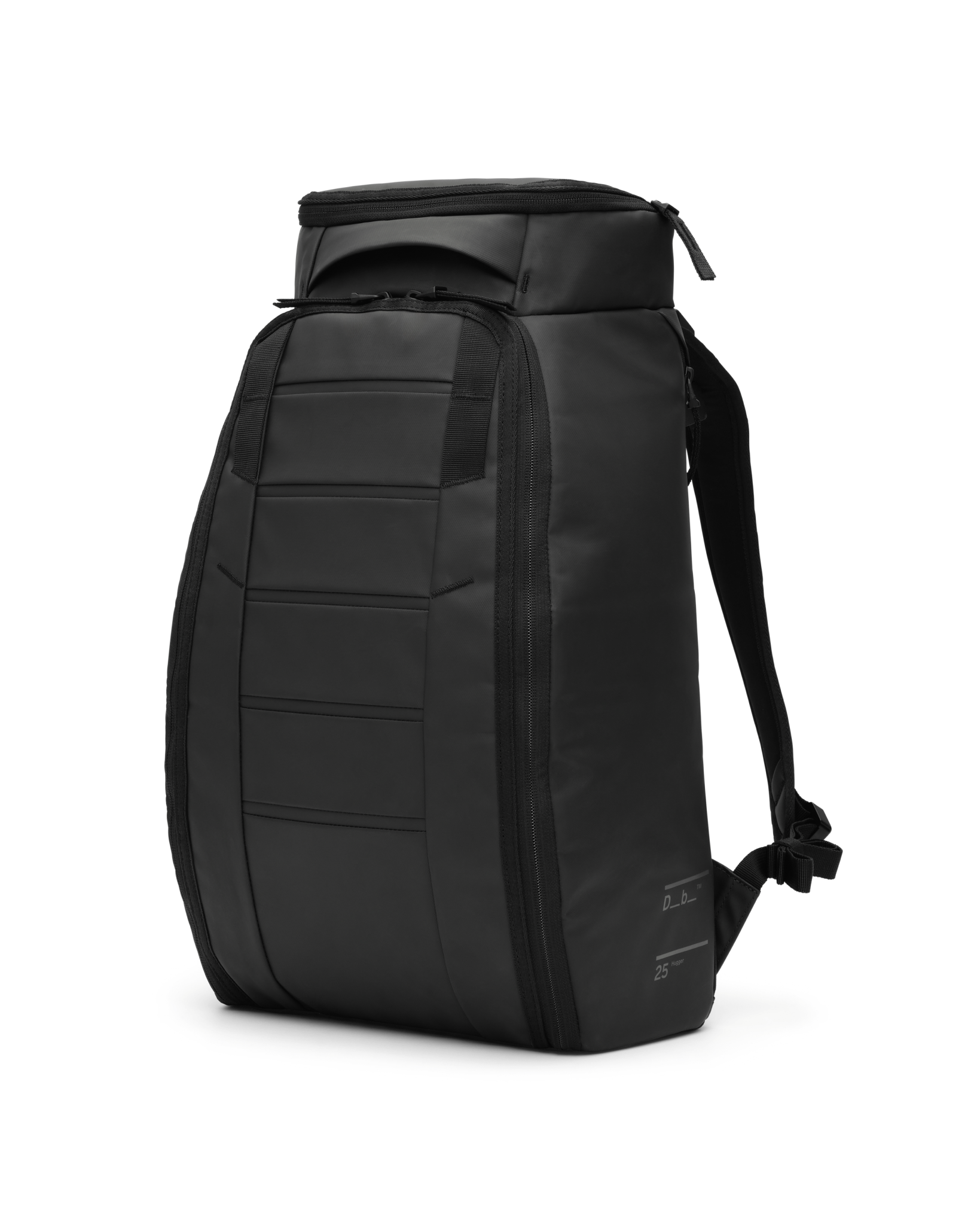 Db Journey Hugger Backpack 25L in Black Out — angle view 2 # color_Black Out