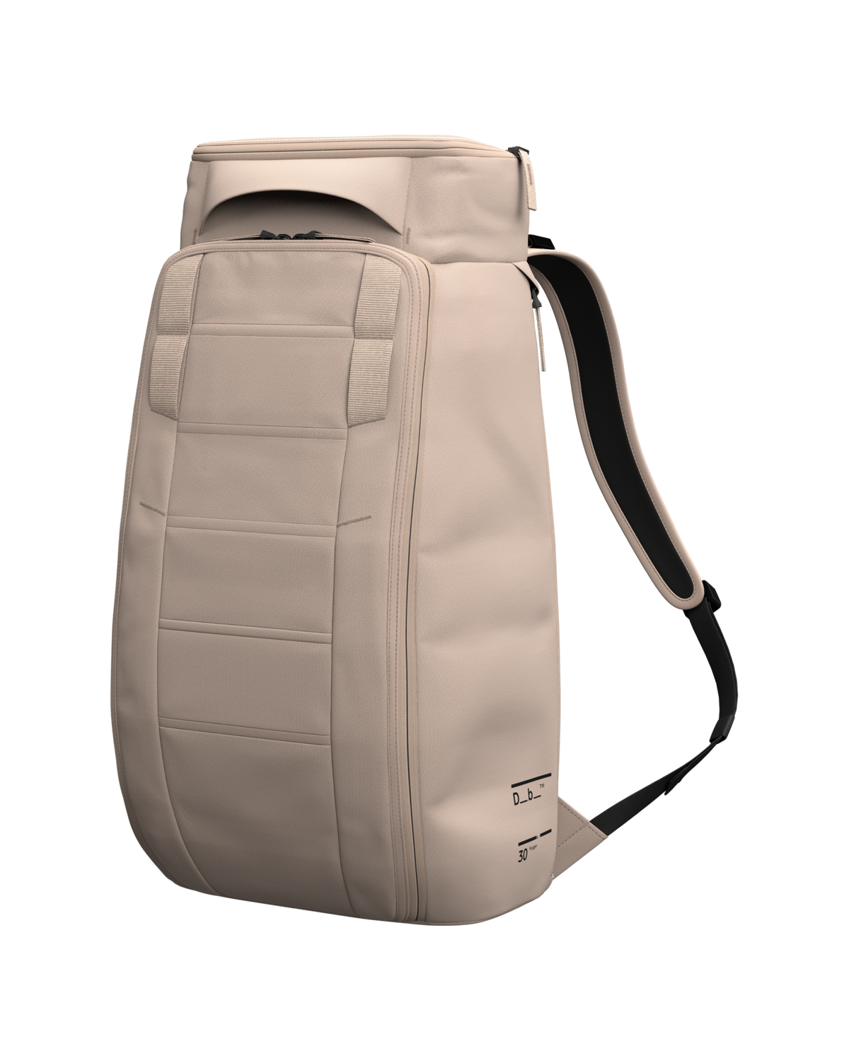 Db Journey Hugger Backpack 30L in Fogbow Beige — front view # color_Fogbow Beige