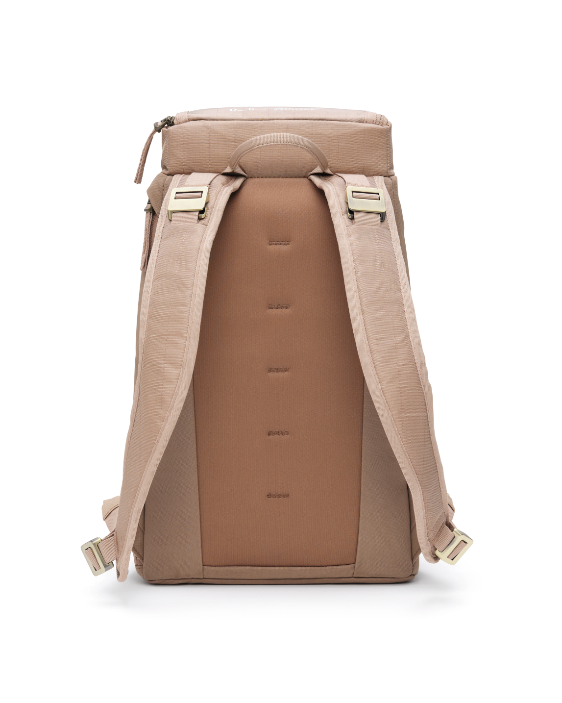 Db Journey Hugger Backpack 20L in Affogato Brown — back view # color_Affogato Brown
