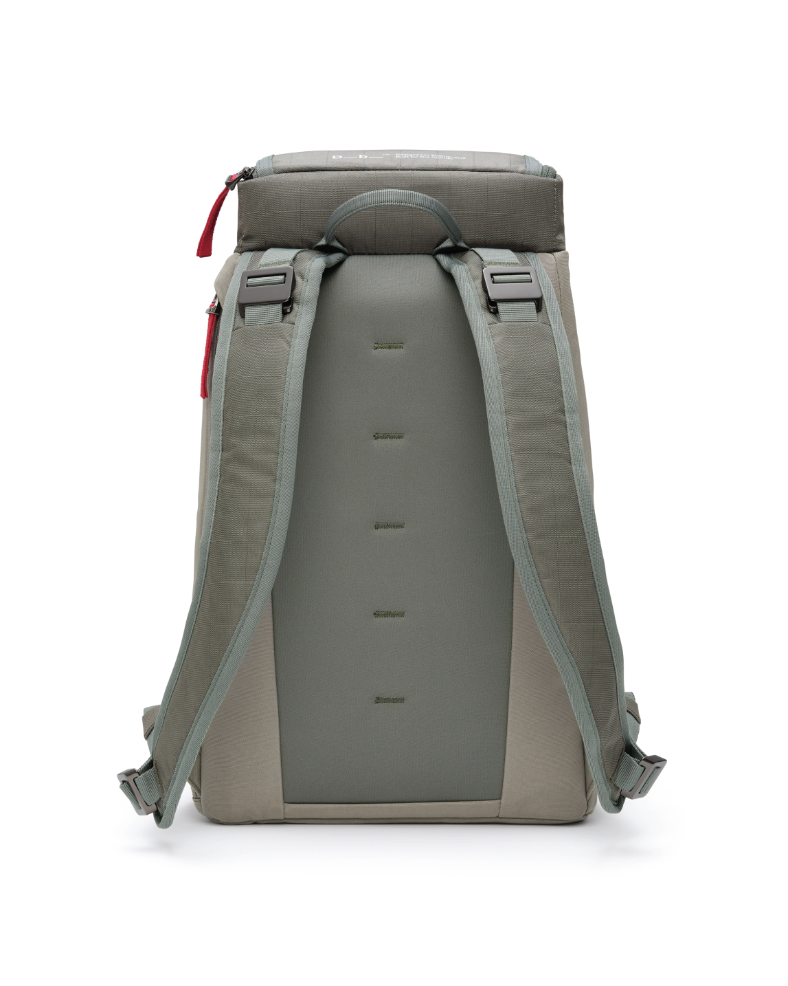 Db Journey Hugger Backpack 20L in Basil Green — back view # color_Basil Green
