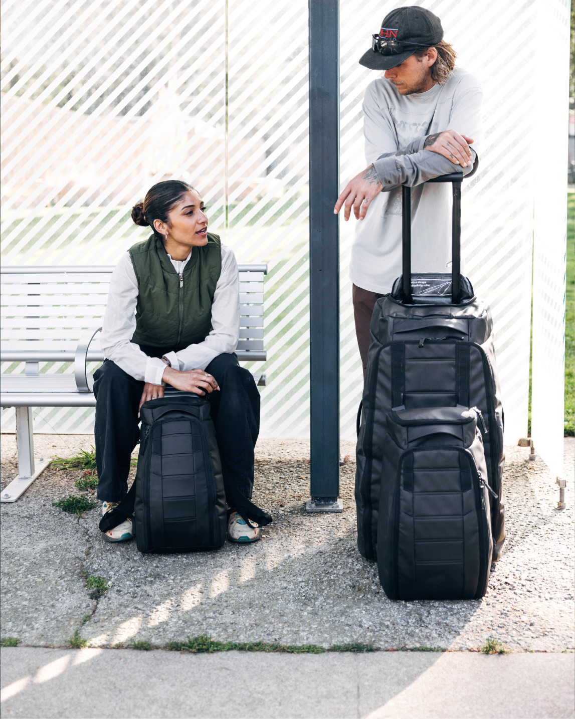 Db Journey Hugger Backpack 20L in Black Out — lifestyle 2 # color_Black Out