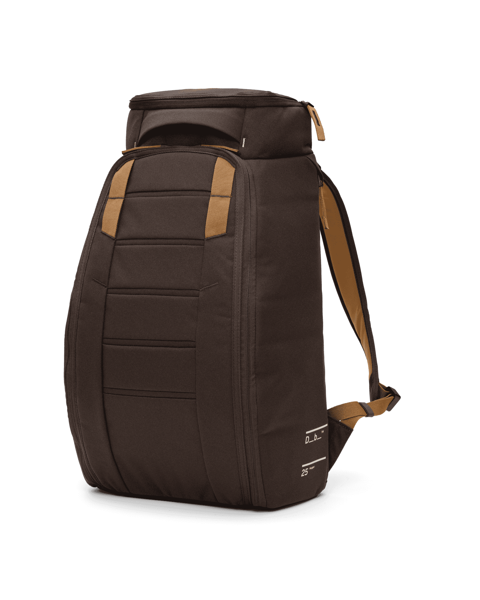 Db Journey Hugger Backpack 25L in Espresso — angle view 2 # color_Espresso