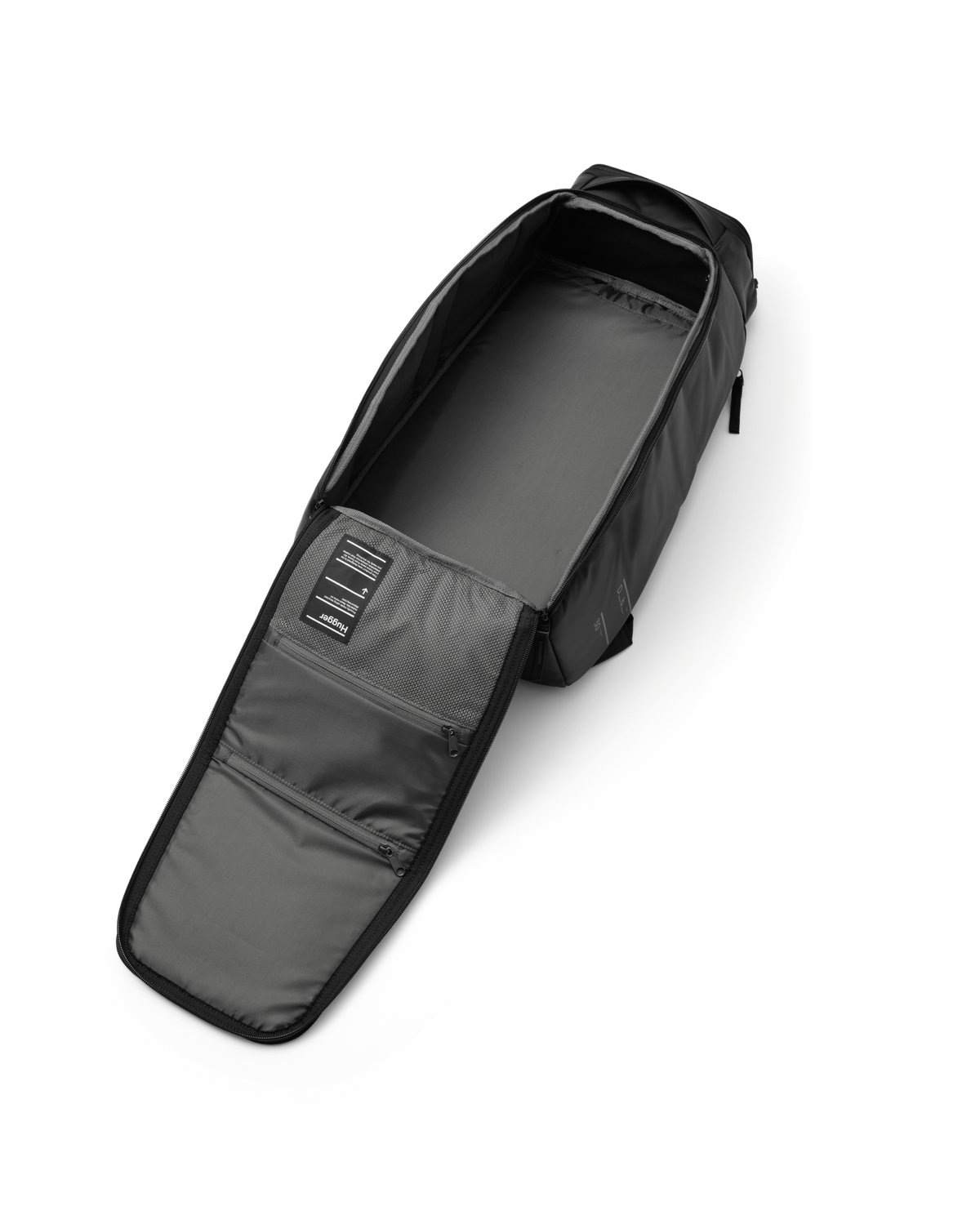 Db Journey Hugger Backpack 30L in Black Out — interior view # color_Black Out