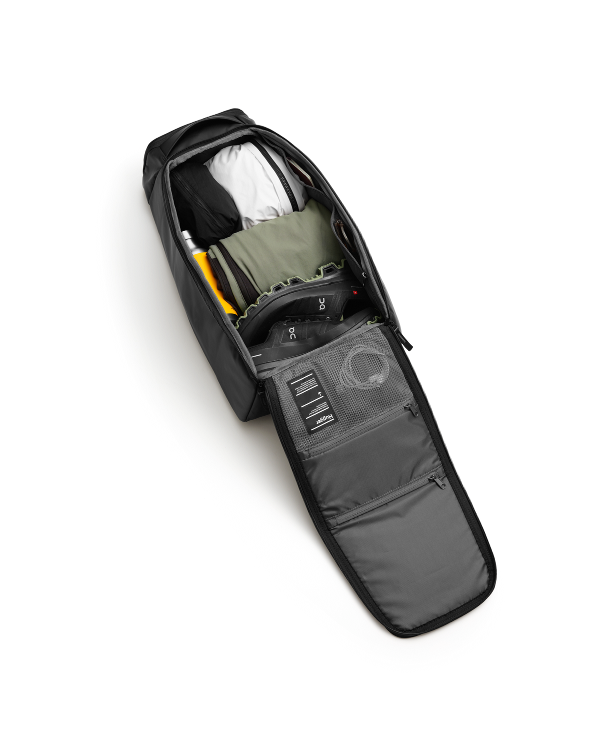 Db Journey Hugger Backpack 30L in Black Out — interior view 3 # color_Black Out