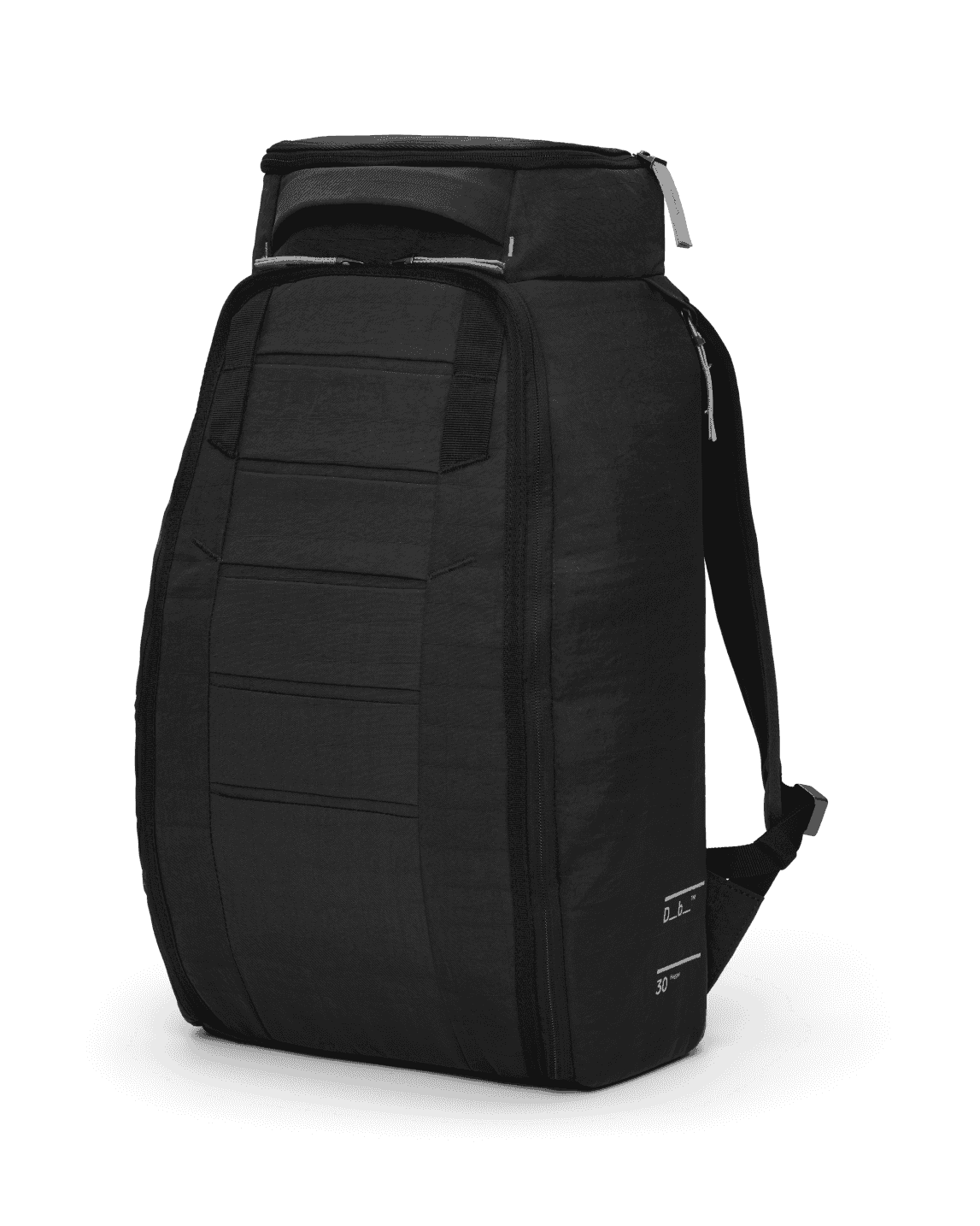 Db Journey Hugger Backpack 30L in Charcoal Grey — front view # color_Charcoal Grey