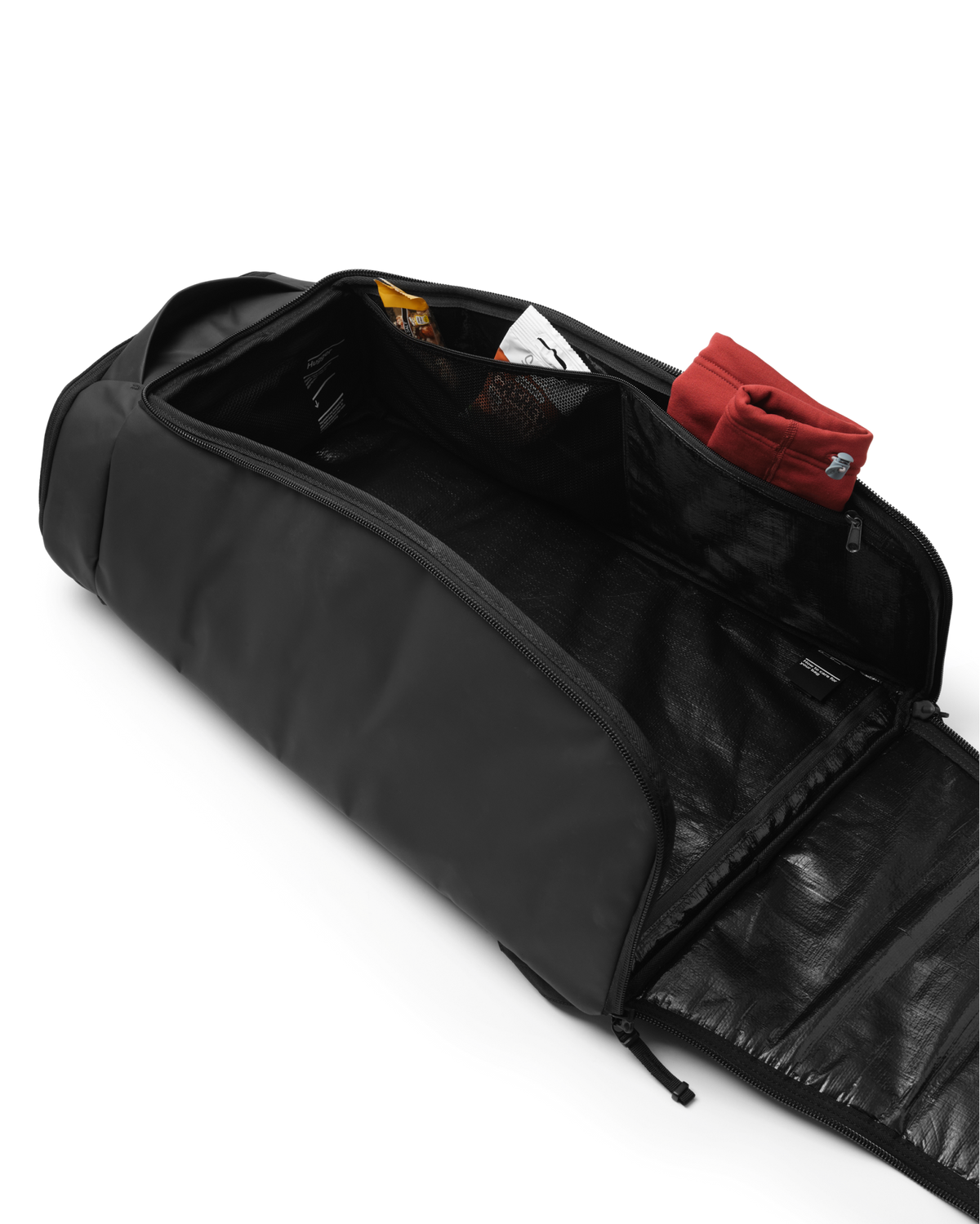 Db Journey Hugger Bootpack 45L in Black Out — interior view 3