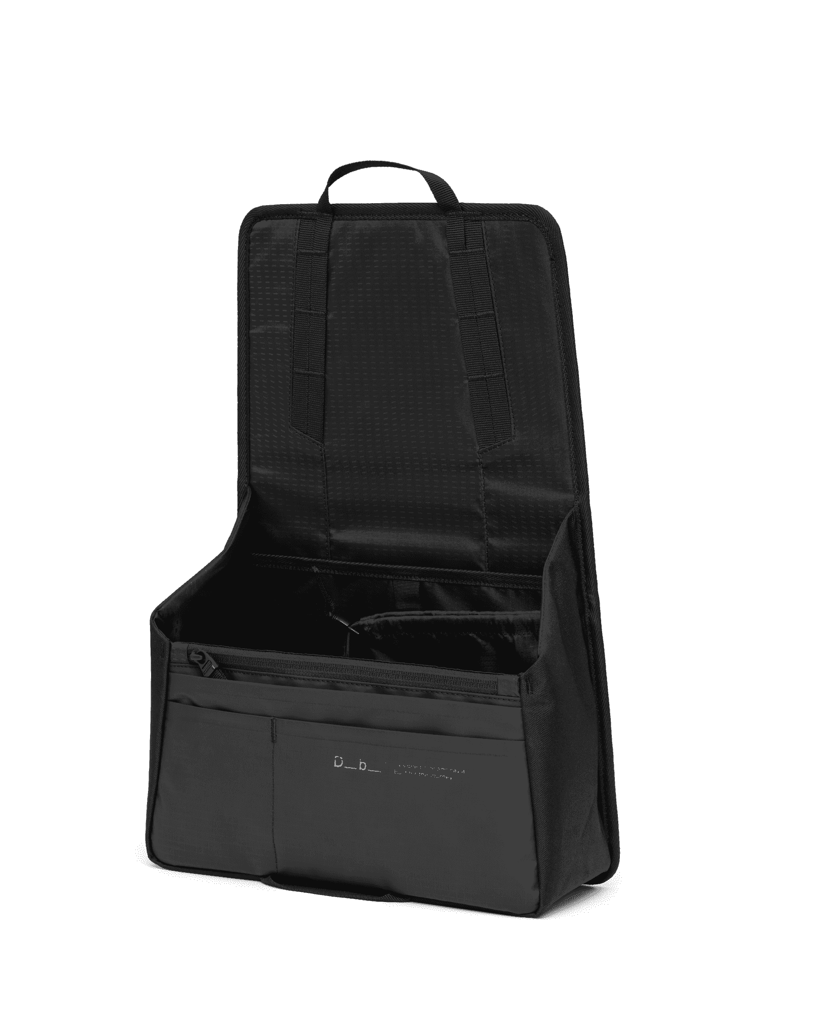 Db Journey Hugger Organizer in Black Out — front view