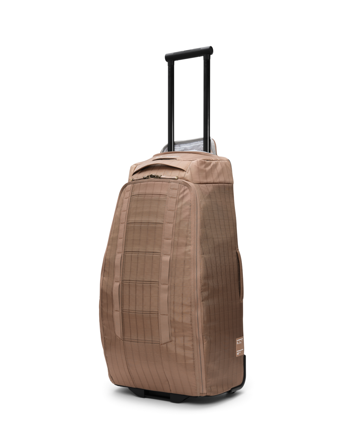 Db Journey Hugger Roller Bag Check-in 60L in Affogato Brown — front view # color_Affogato Brown