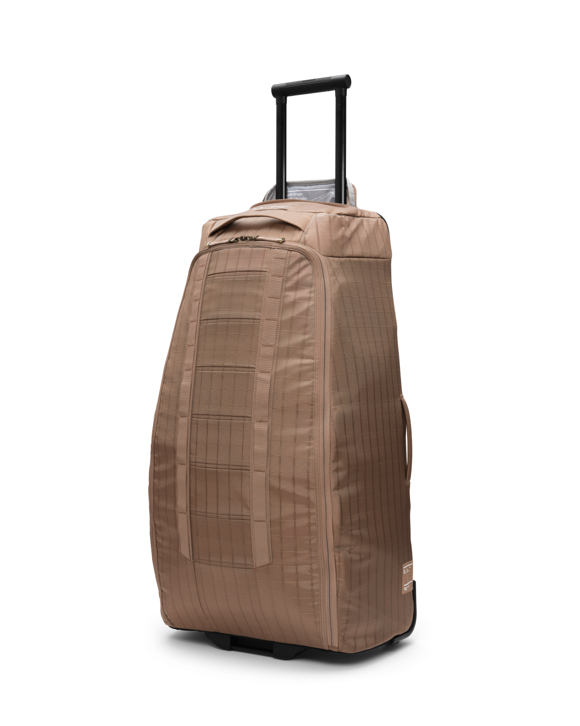 Db Journey Hugger Roller Bag Check-in 90L in Affogato Brown — front view # color_Affogato Brown