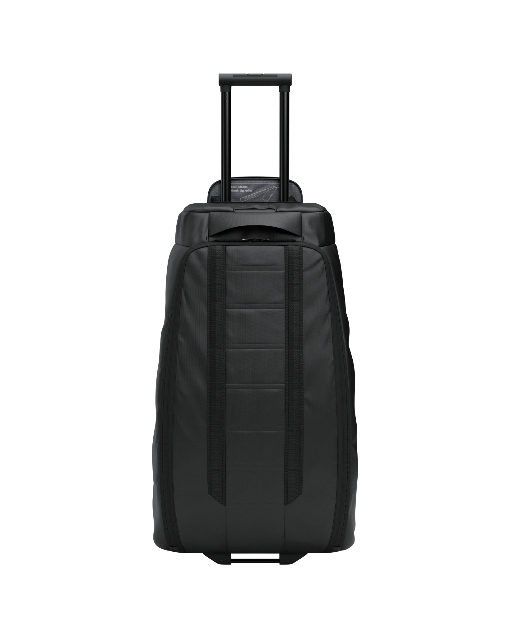 Db Journey Hugger Roller Bag Check-in 90L in Black Out — front view # color_Black Out