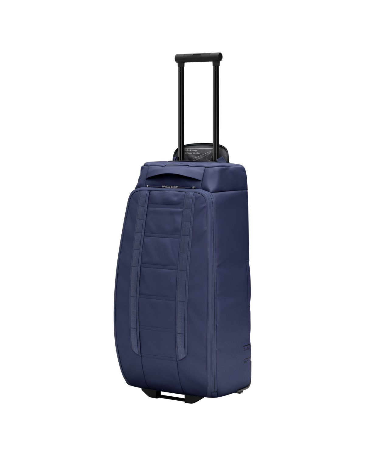 Db Journey Hugger Roller Bag Check-in 60L in Blue Hour — front view # color_Blue Hour