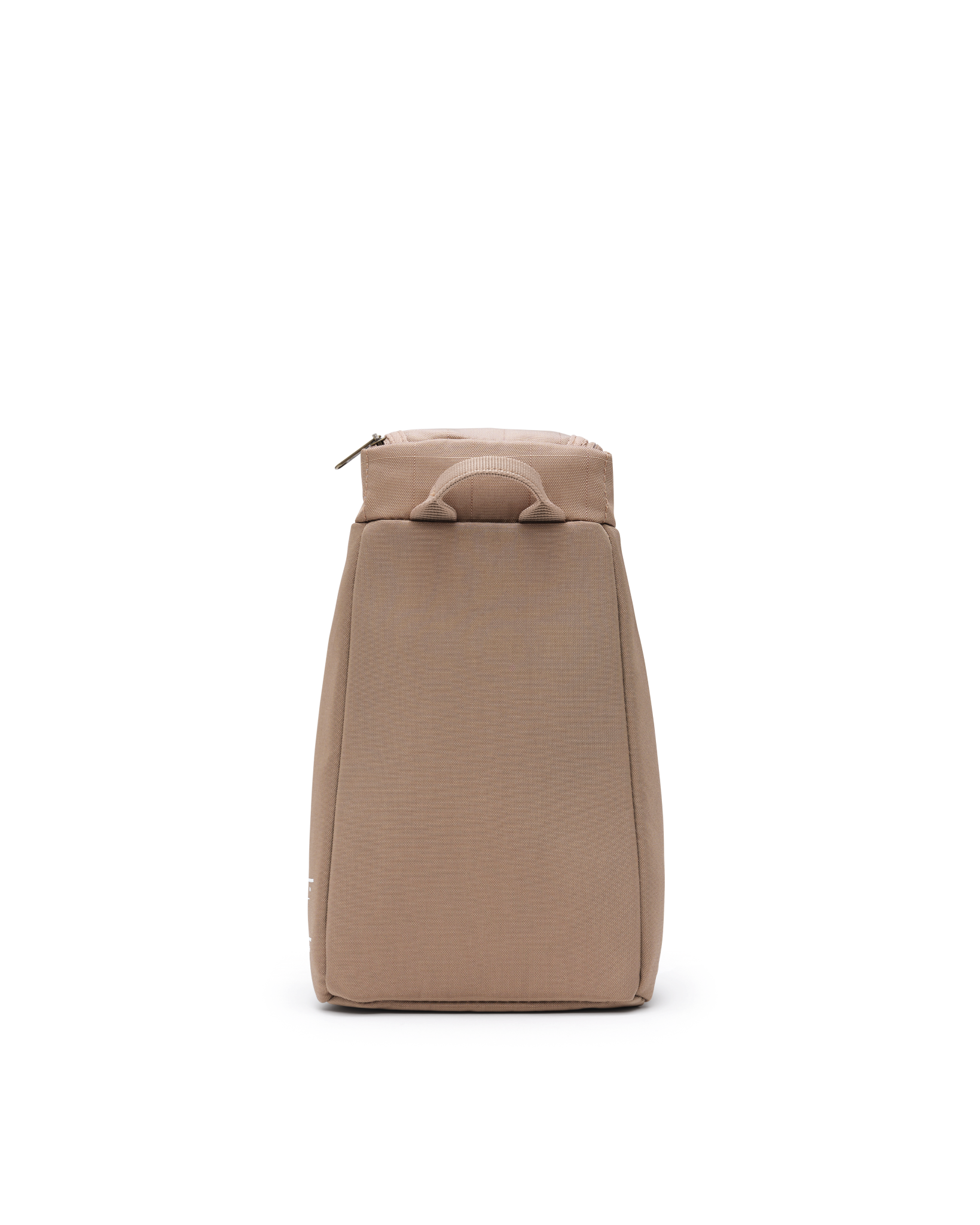 Db Journey Hugger Washbag in Affogato Brown — back view # color_Affogato Brown