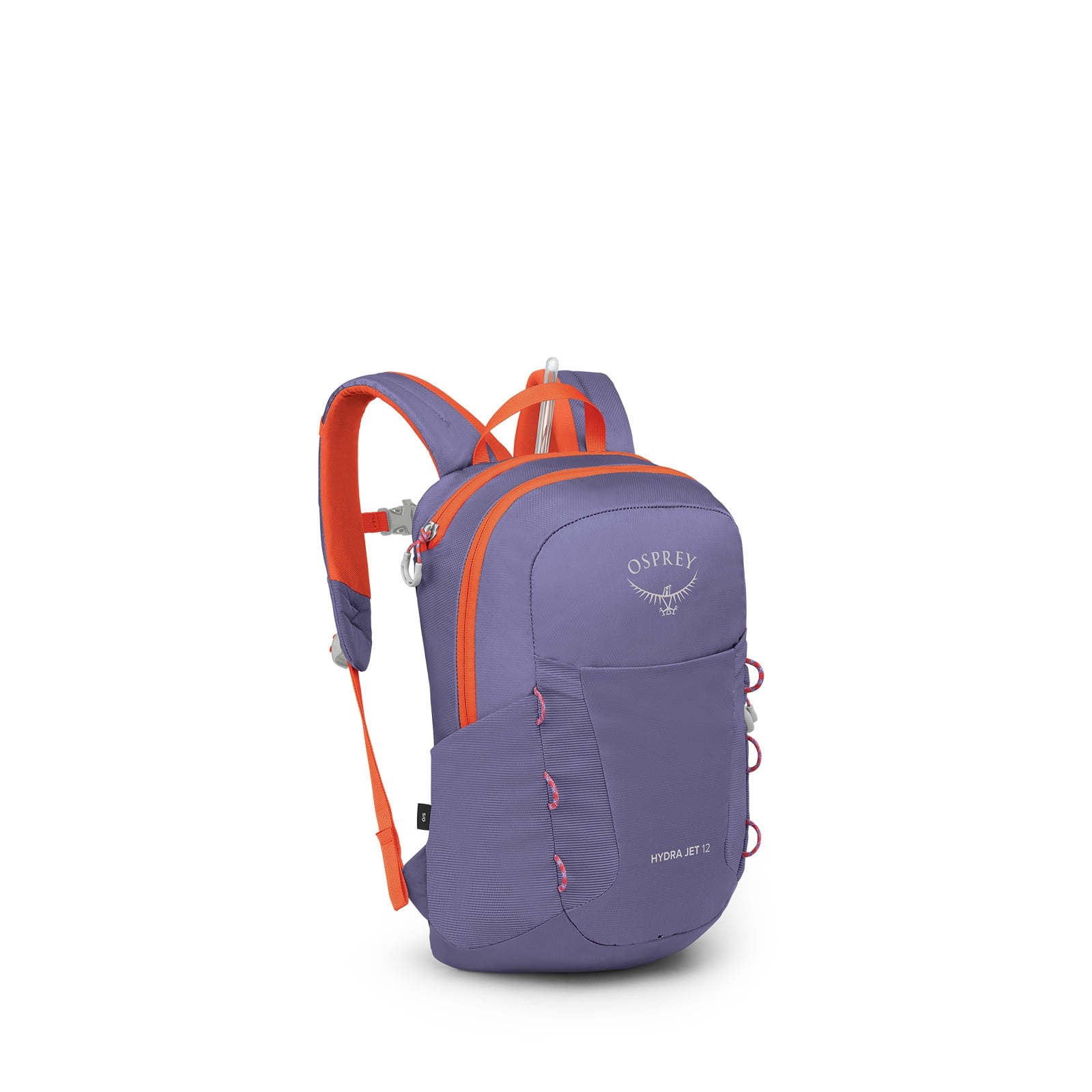 Osprey Hydrajet 12 Kids Hydration Pack 12L in Euphoria Purple — angle view 2