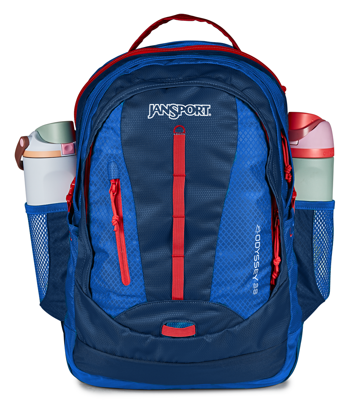 JanSport Odyssey Backpack in Navy — detail view