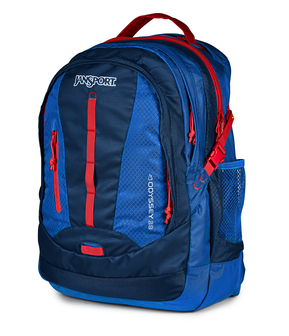 JanSport Odyssey Backpack in Navy — side view