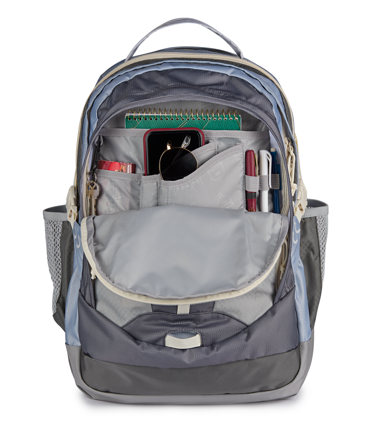 JanSport Odyssey Backpack in Grounded Grey — detail view 3