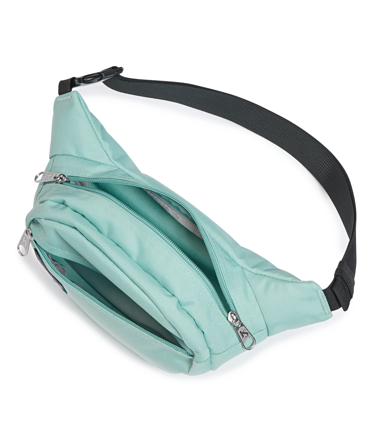 JanSport Fifth Avenue Fanny Pack in Faded Sage — interior view